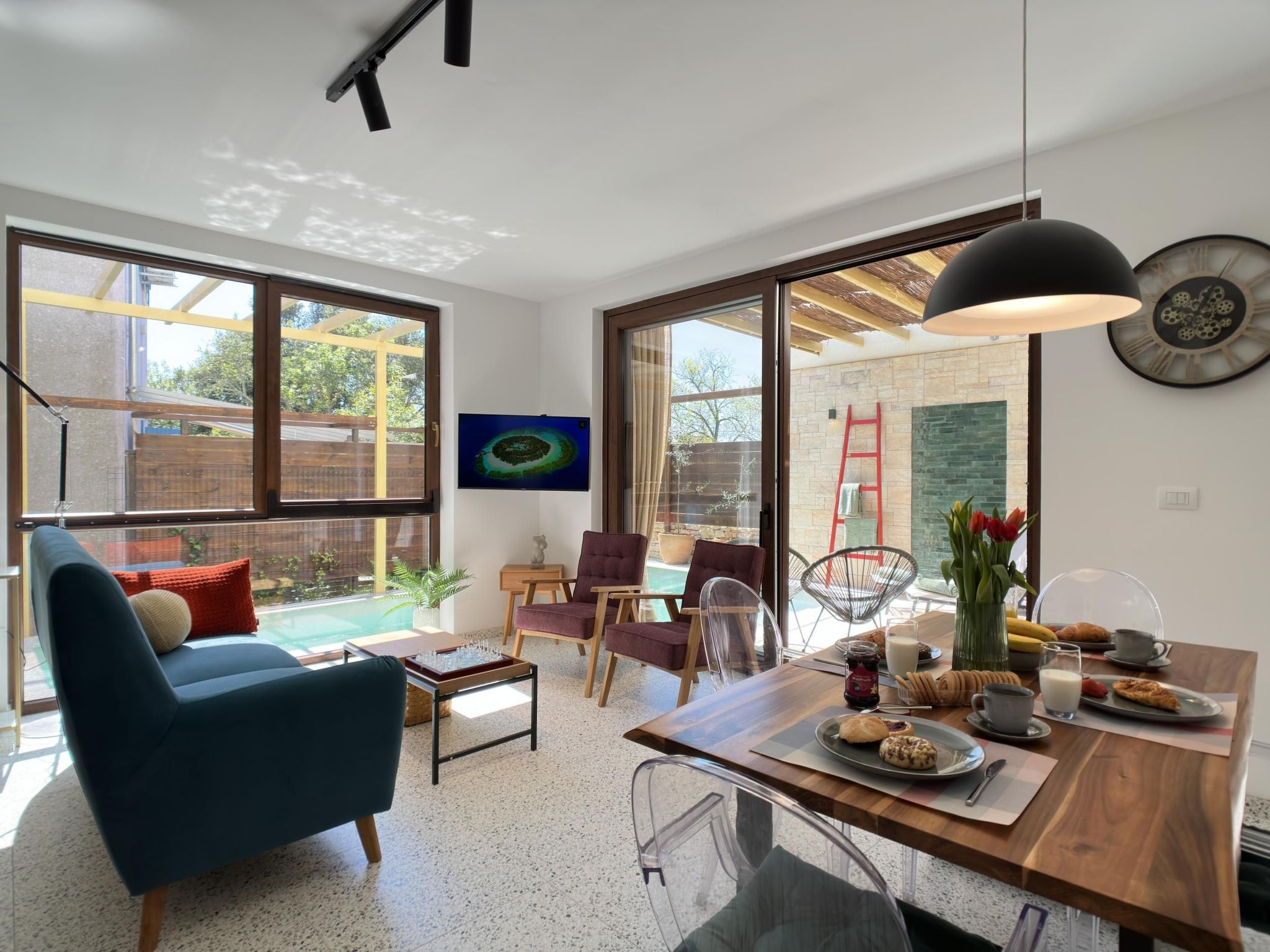 Ferienvilla "Nascota" mit eigenem Pool-Binnen