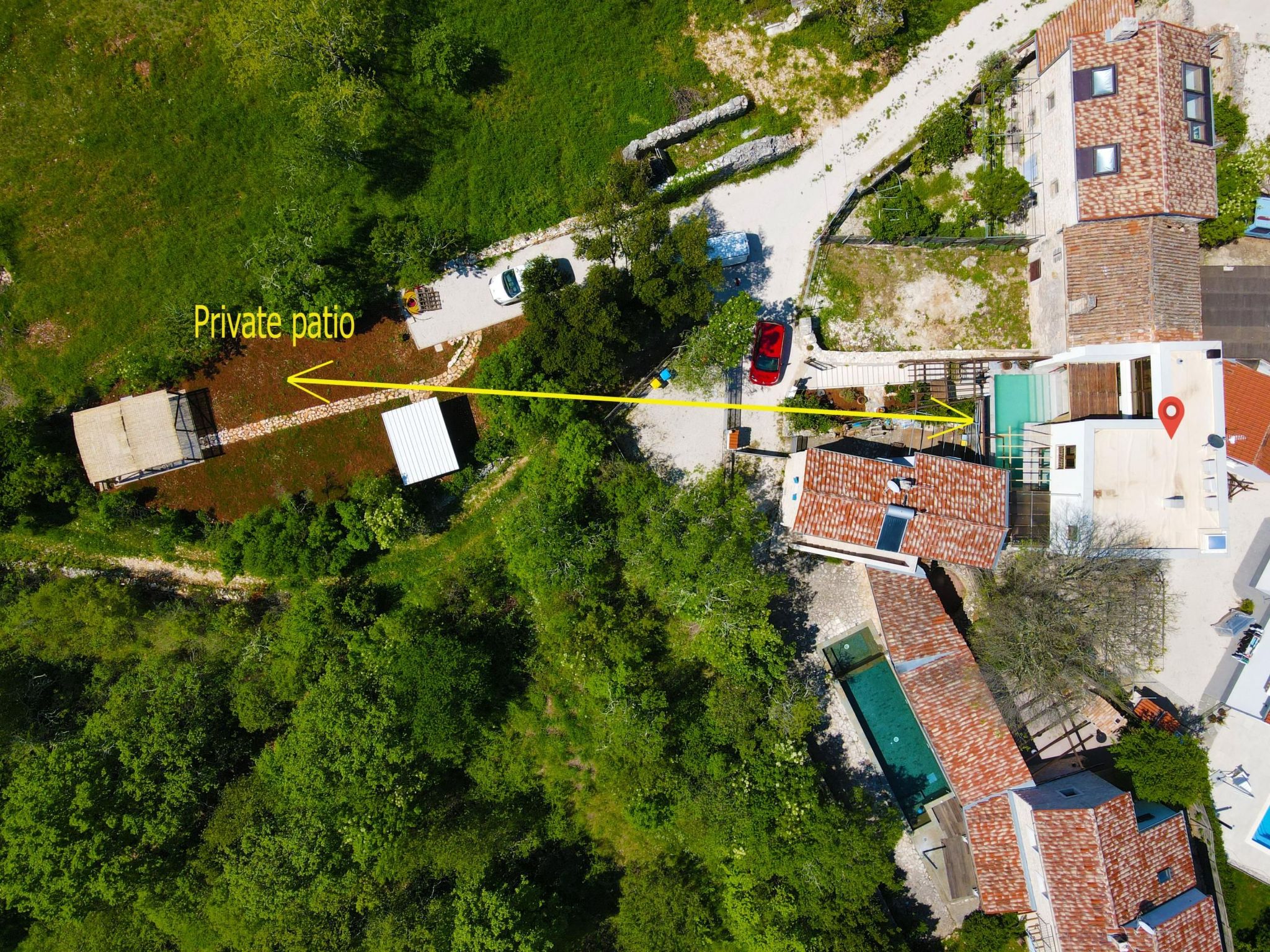 Ferienvilla "Nascota" mit eigenem Pool-Binnen