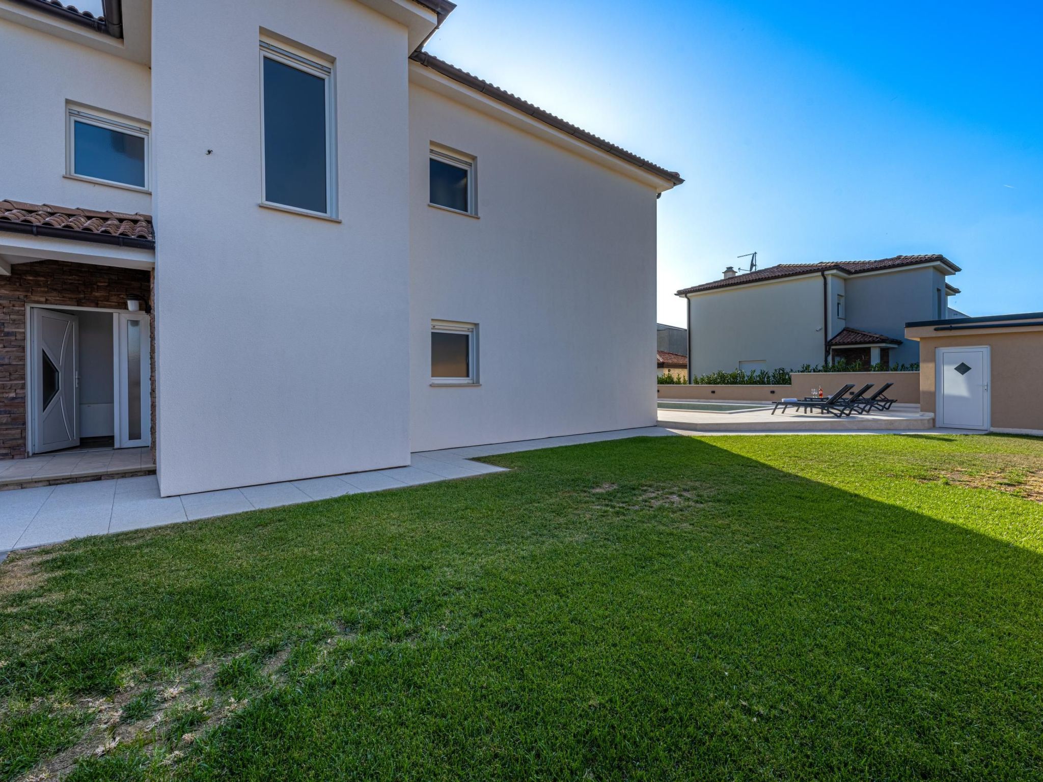 Ferienvilla "Villa Dvor" mit privatem Pool-Binnen