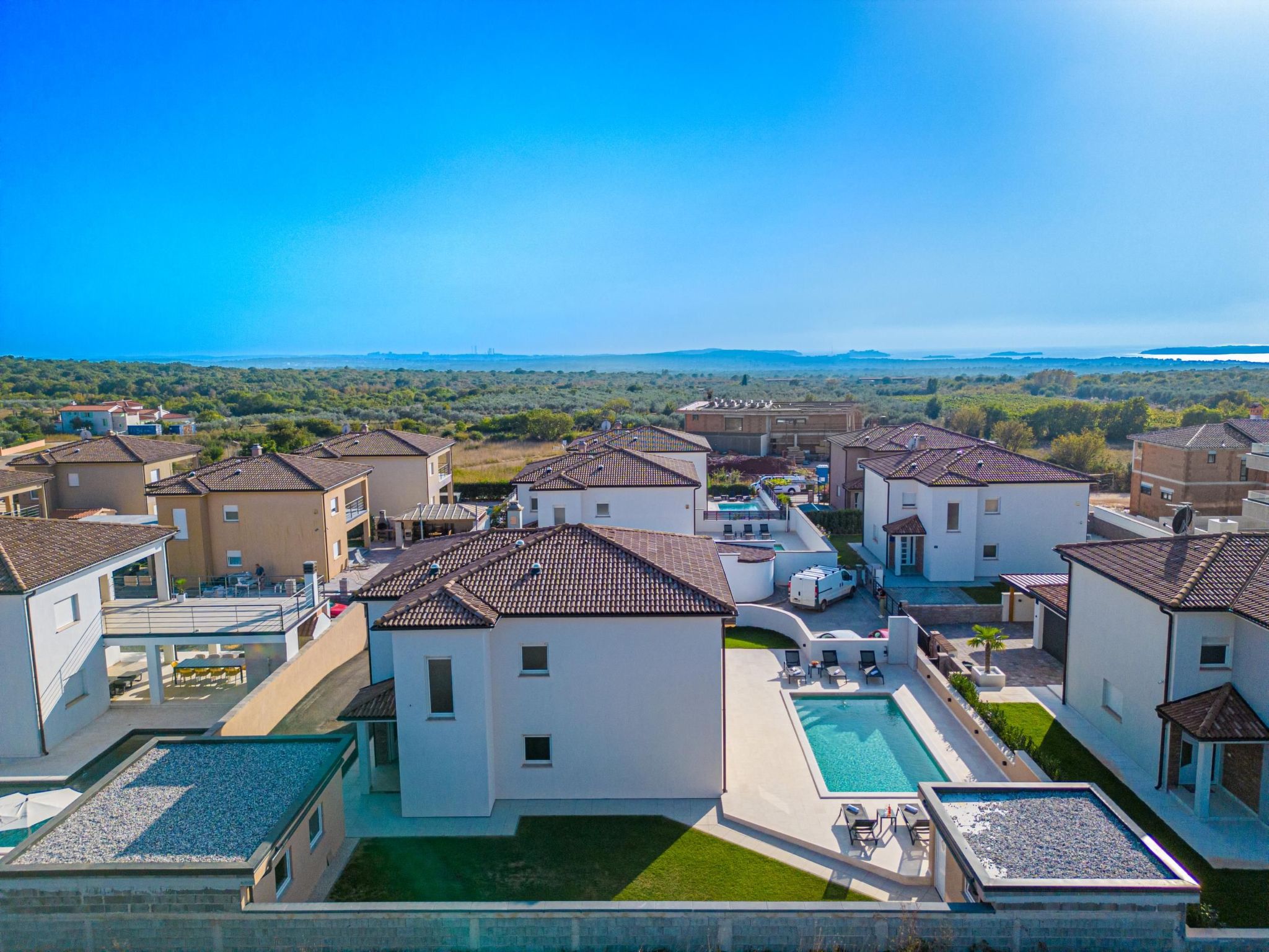 Ferienvilla "Villa Dvor" mit privatem Pool-Binnen