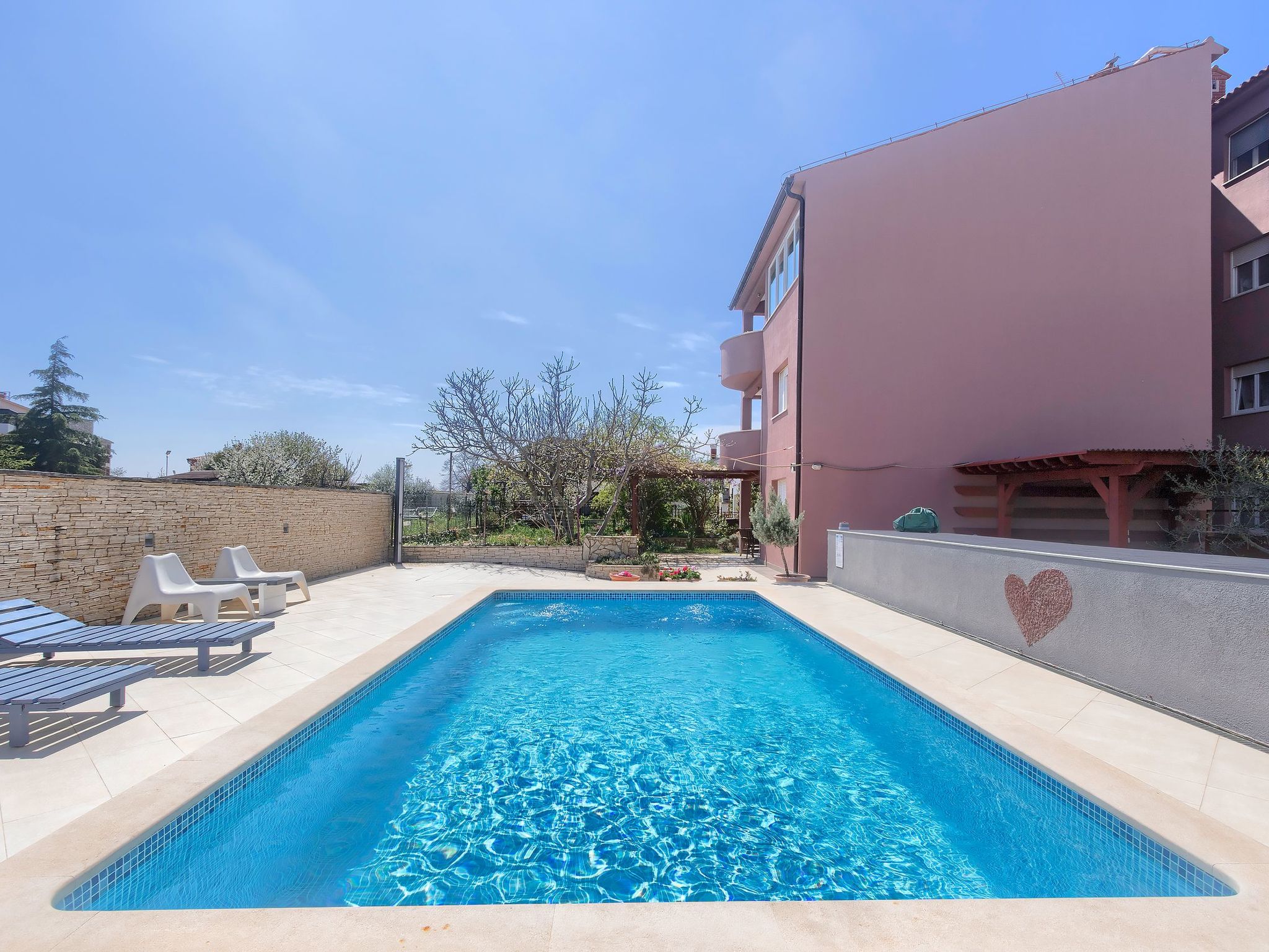 Vakantiehuis met zwembad in Fazana (Kroatië) voor 4 personen