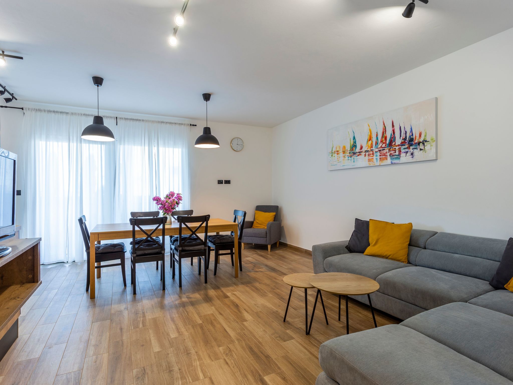 Modernes Ferienhaus in Strandnähe-Binnen