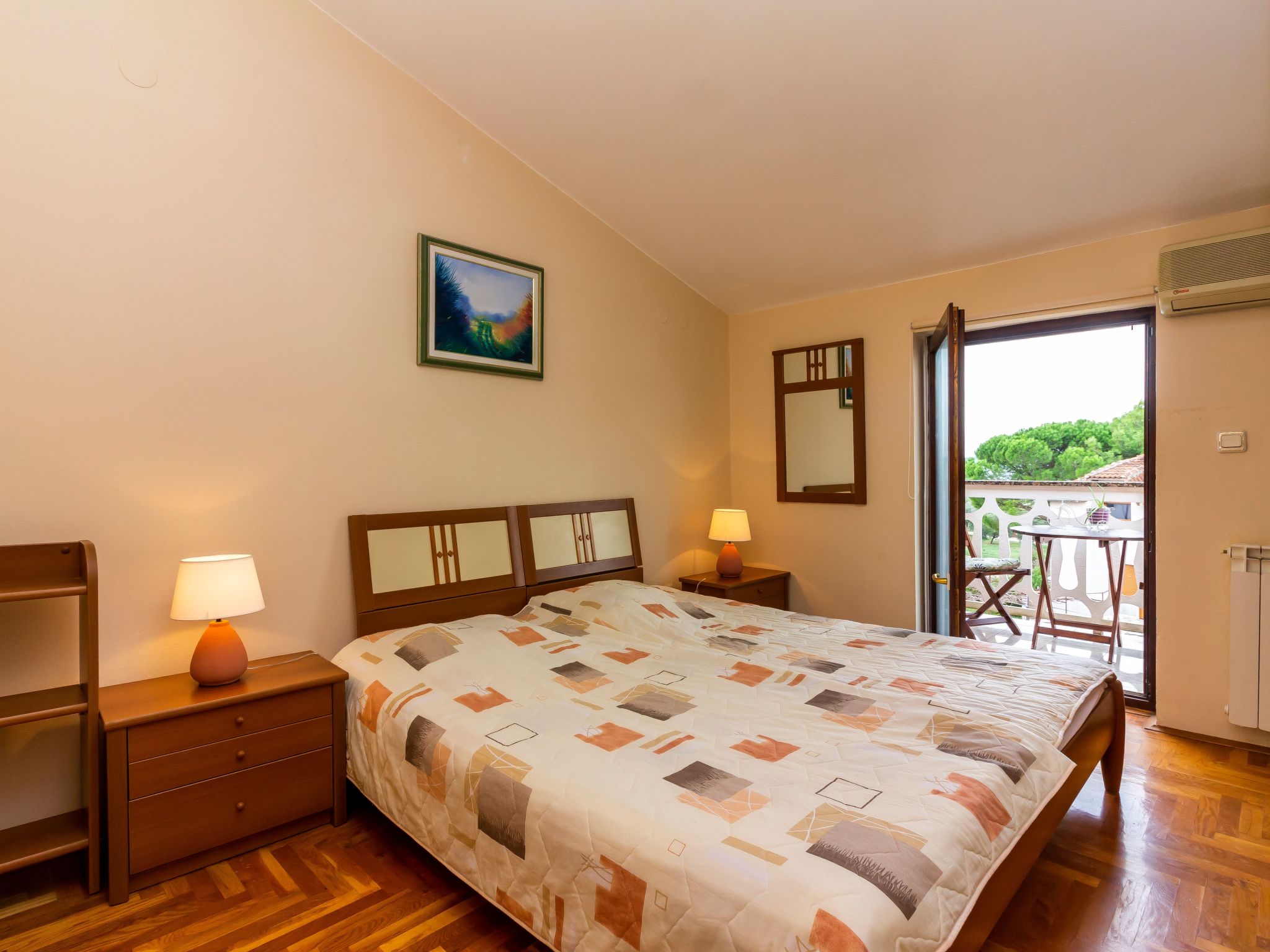 Ferienappartement Edi mit zwei Balkonen-Binnen