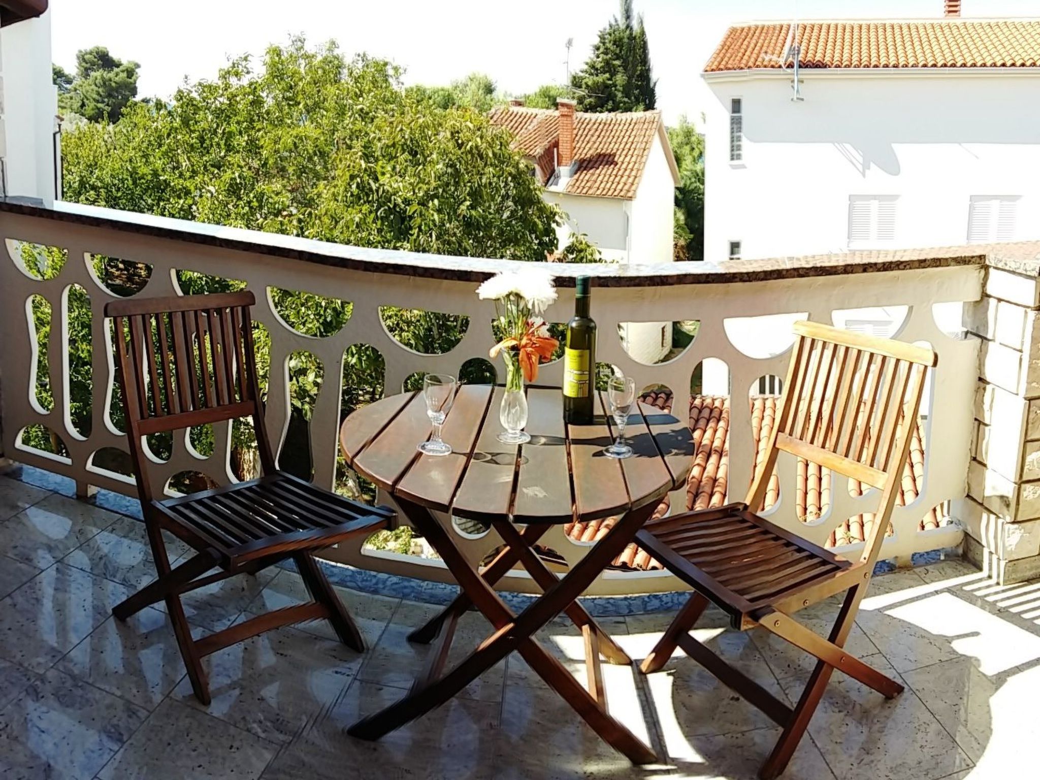 Ferienappartement Edi mit zwei Balkonen-Binnen