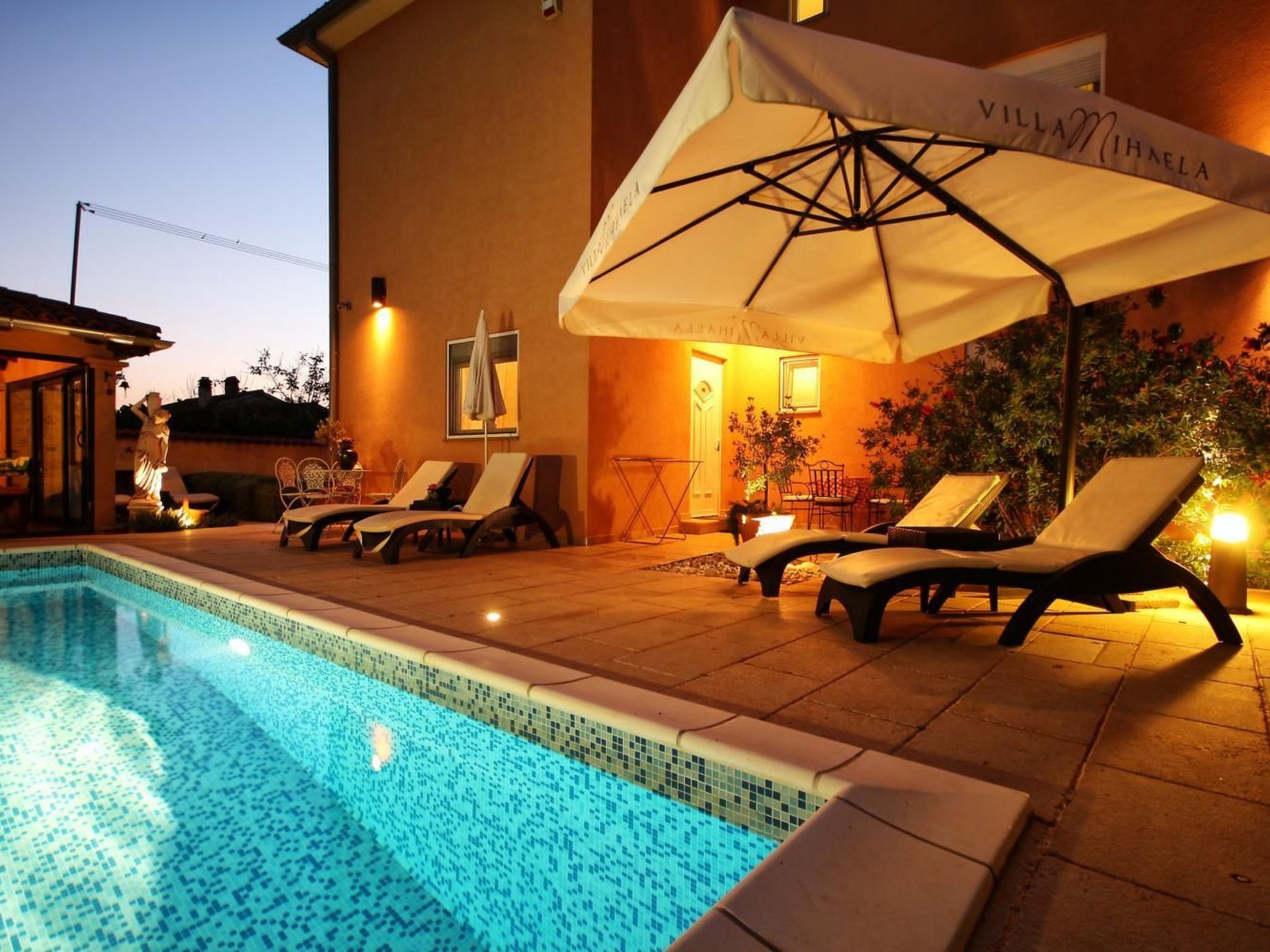 Vakantiehuis met zwembad in Fazana (Kroatië) voor 1 personen