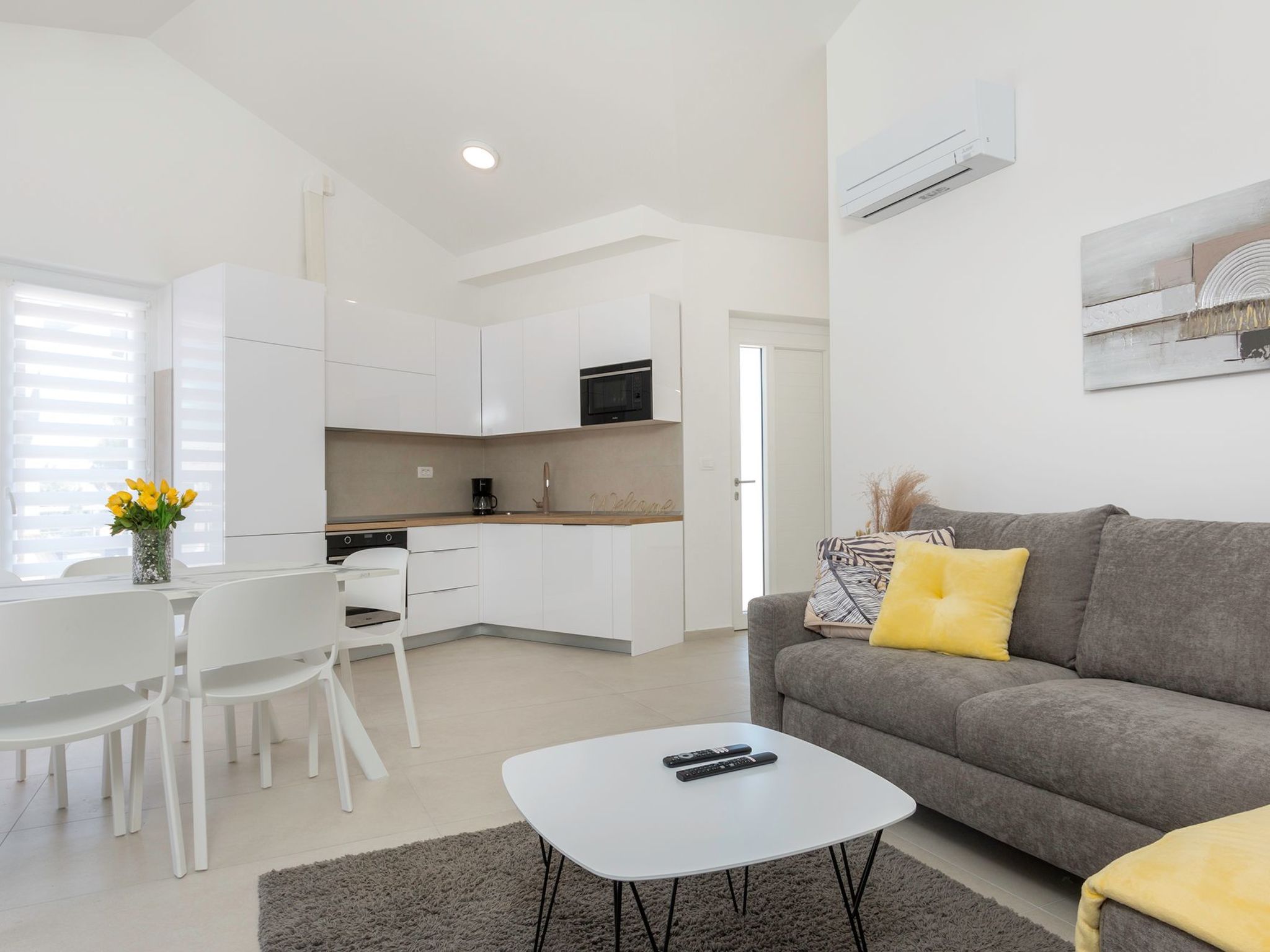 Im Dorf Valbandon, 800 m vom Strand entfernt-Binnen