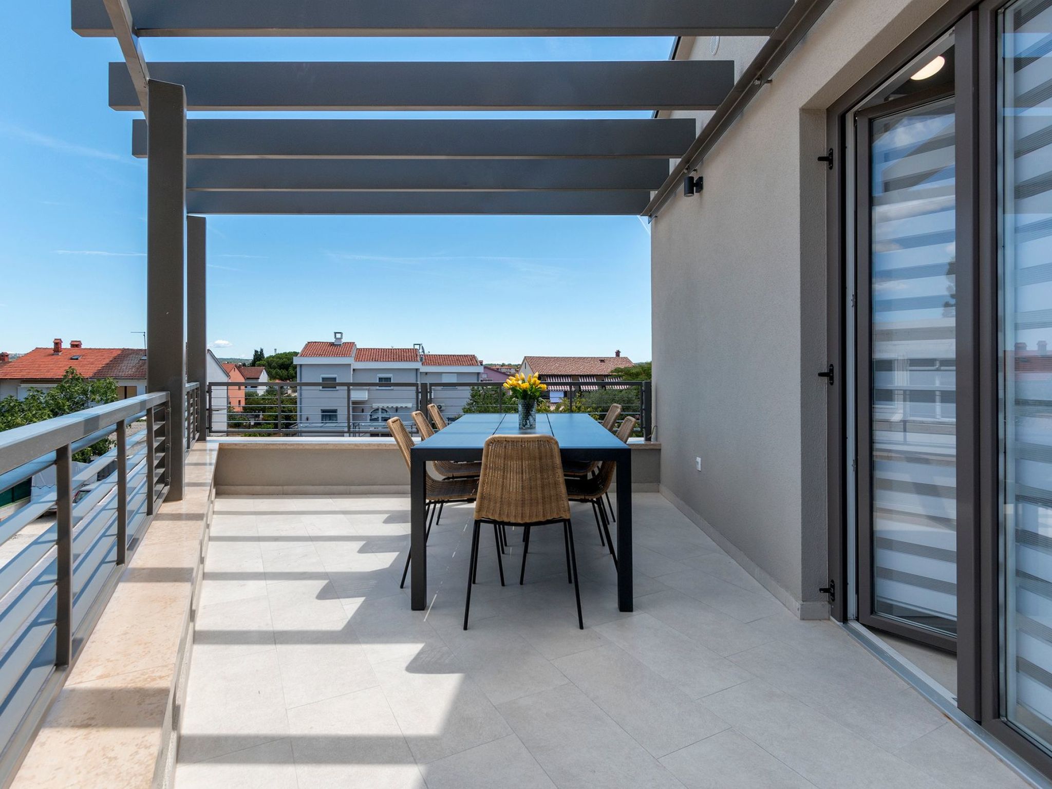 Im Dorf Valbandon, 800 m vom Strand entfernt-Binnen