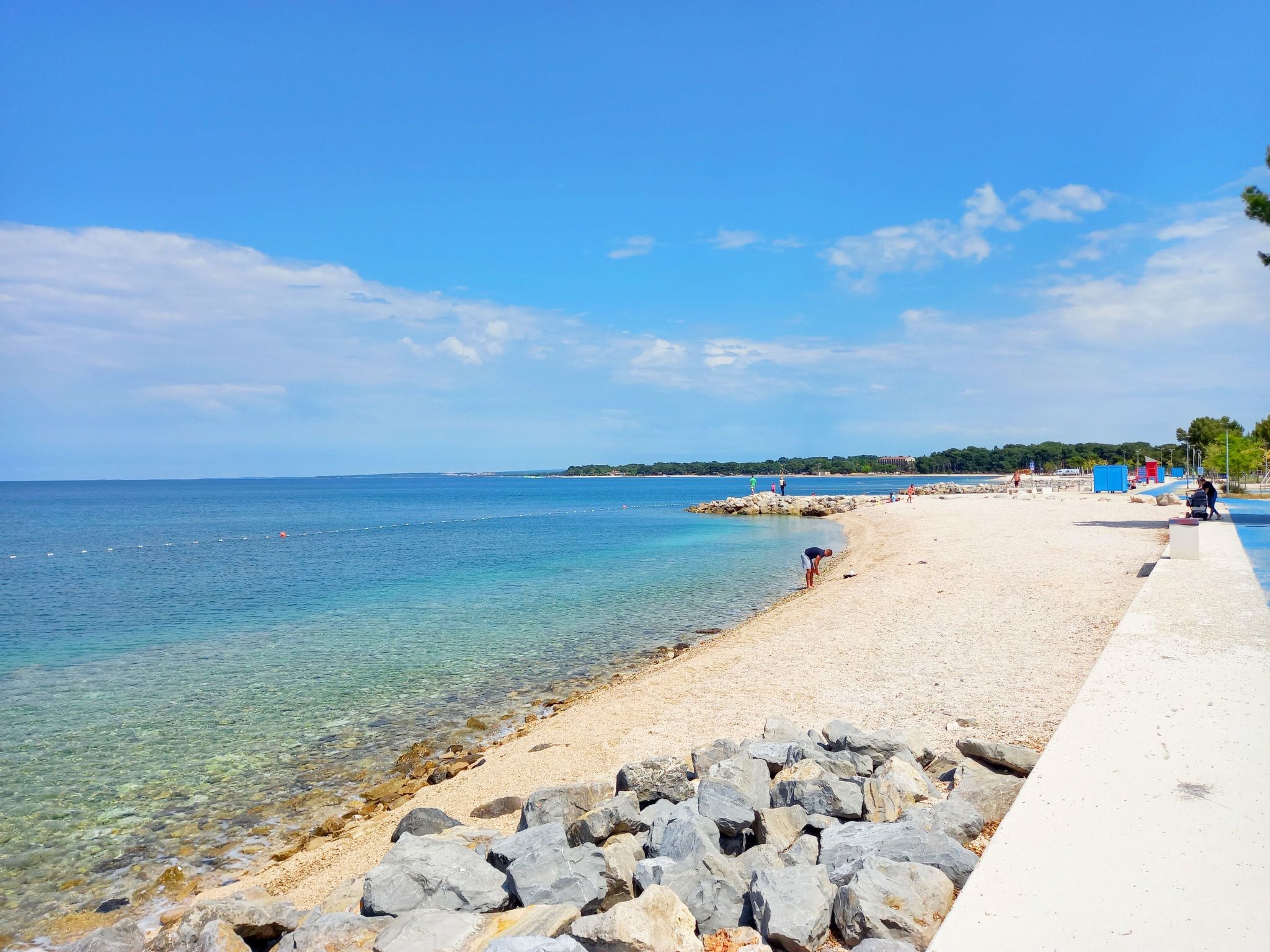 Im Dorf Valbandon, 800 m vom Strand entfernt-Binnen