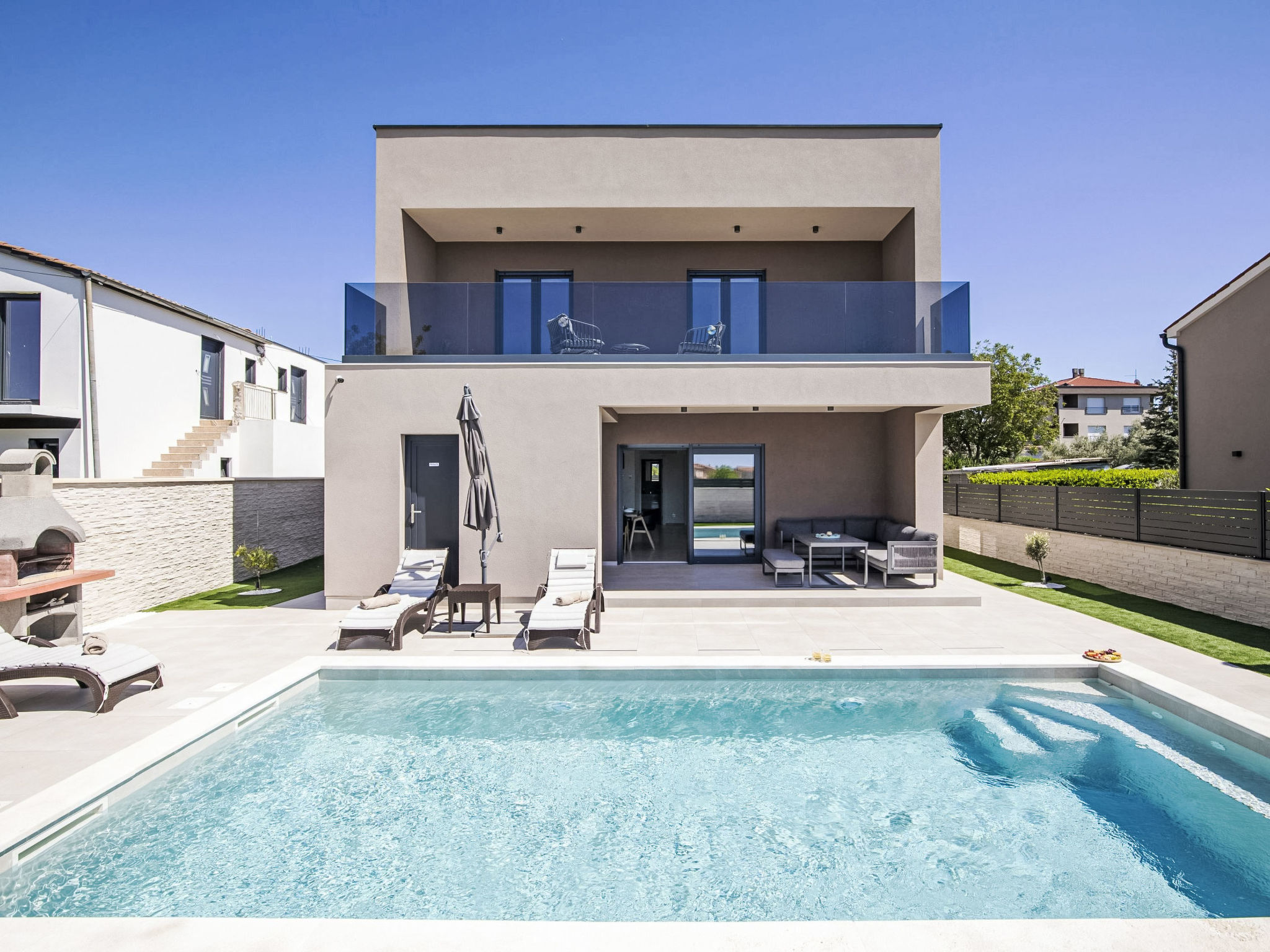 Villa del Sol bei Fažana mit privatem Pool