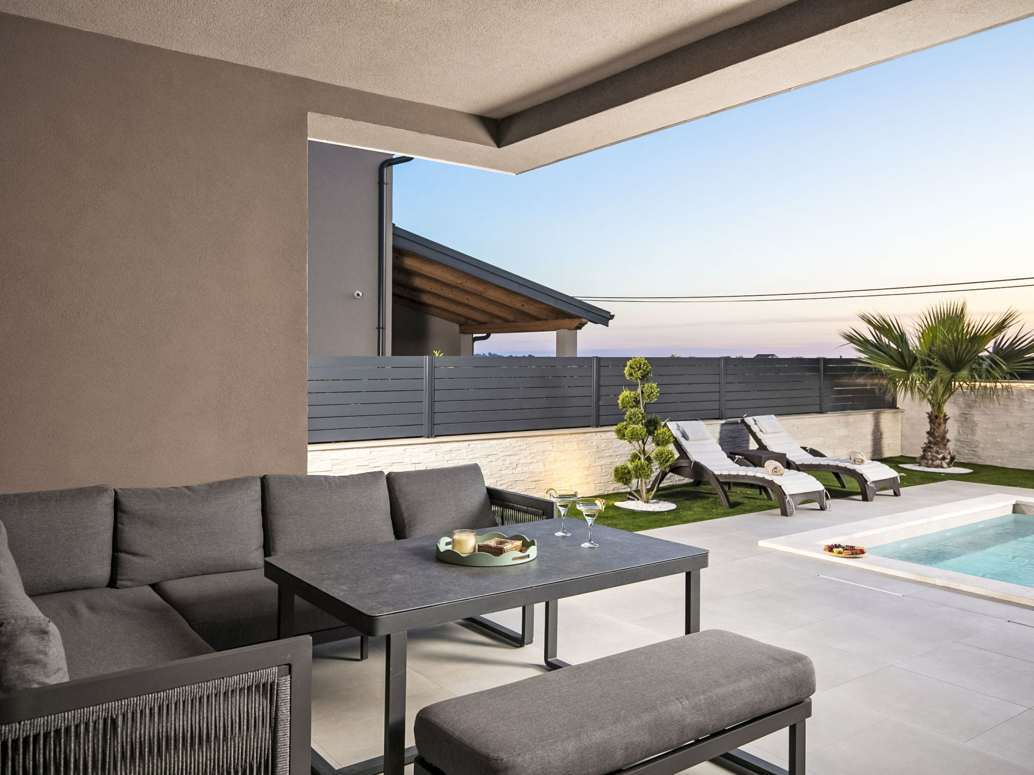 Villa del Sol bei Fažana mit privatem Pool