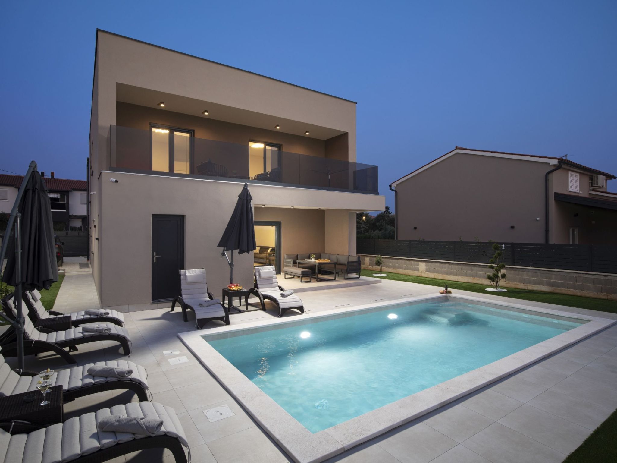 Villa del Sol bei Fažana mit privatem Pool Villa in Fazana