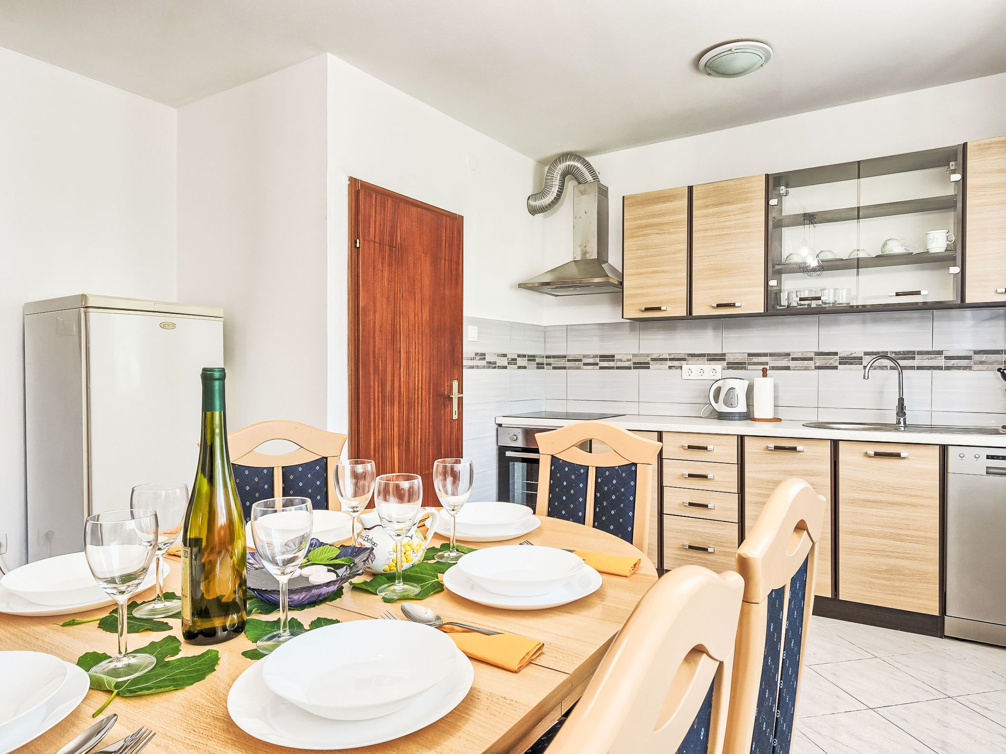 Geräumige Ferienwohnung in Fažana mit Gemeinsamem Grill - Binnen
