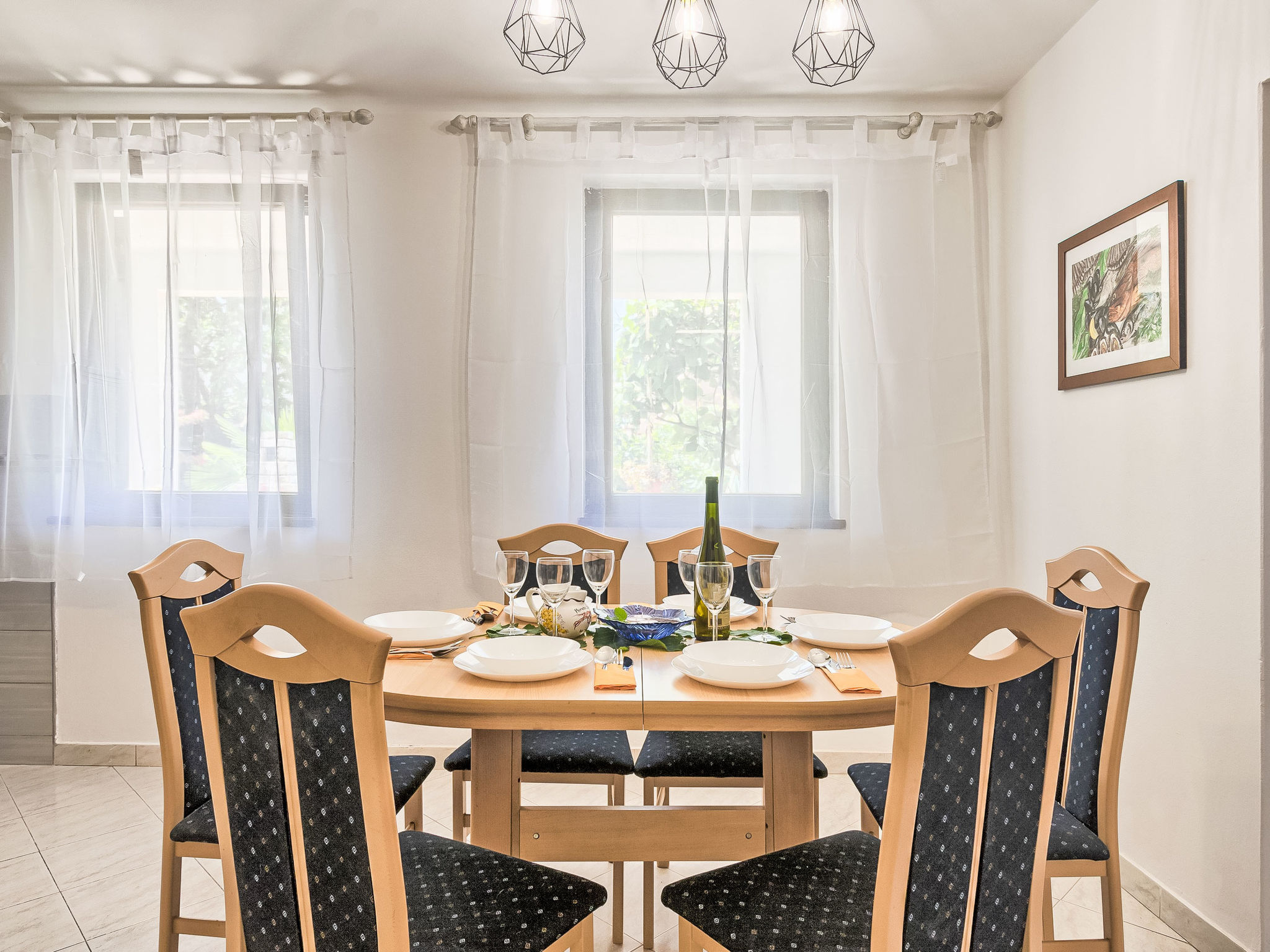 Geräumige Ferienwohnung in Fažana mit Gemeinsamem Grill - Binnen