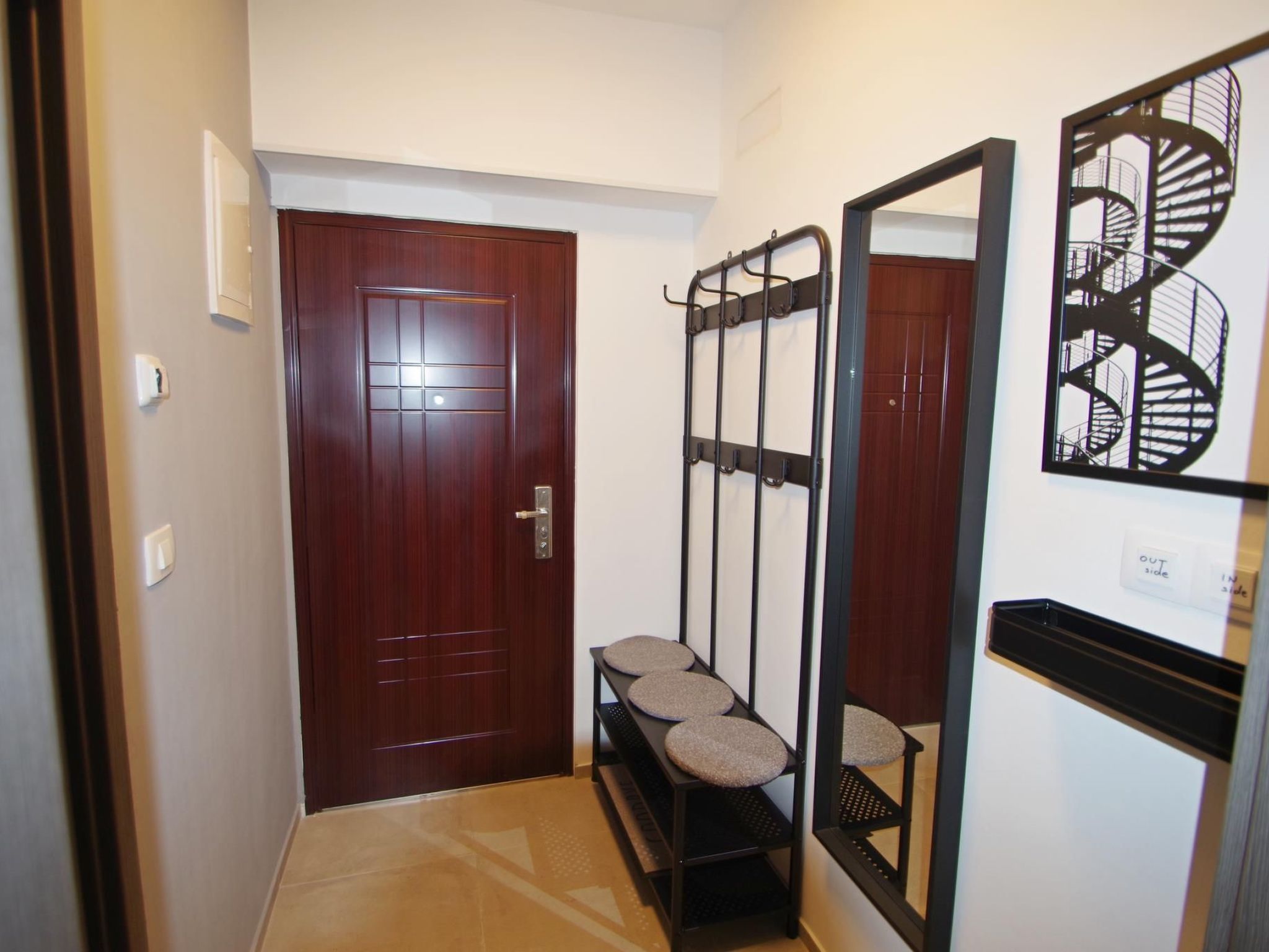 "Apartment Kate" mit Terrasse-Dedans