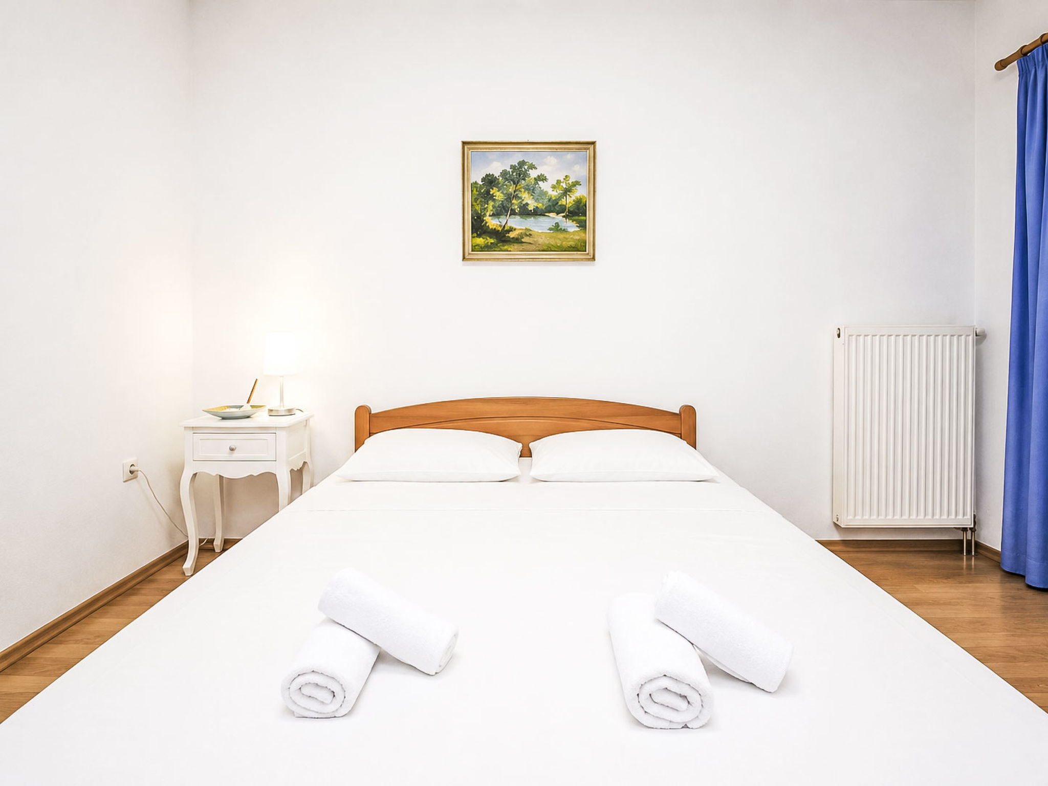 Ein Apartment im Ferienhaus Zweirosen