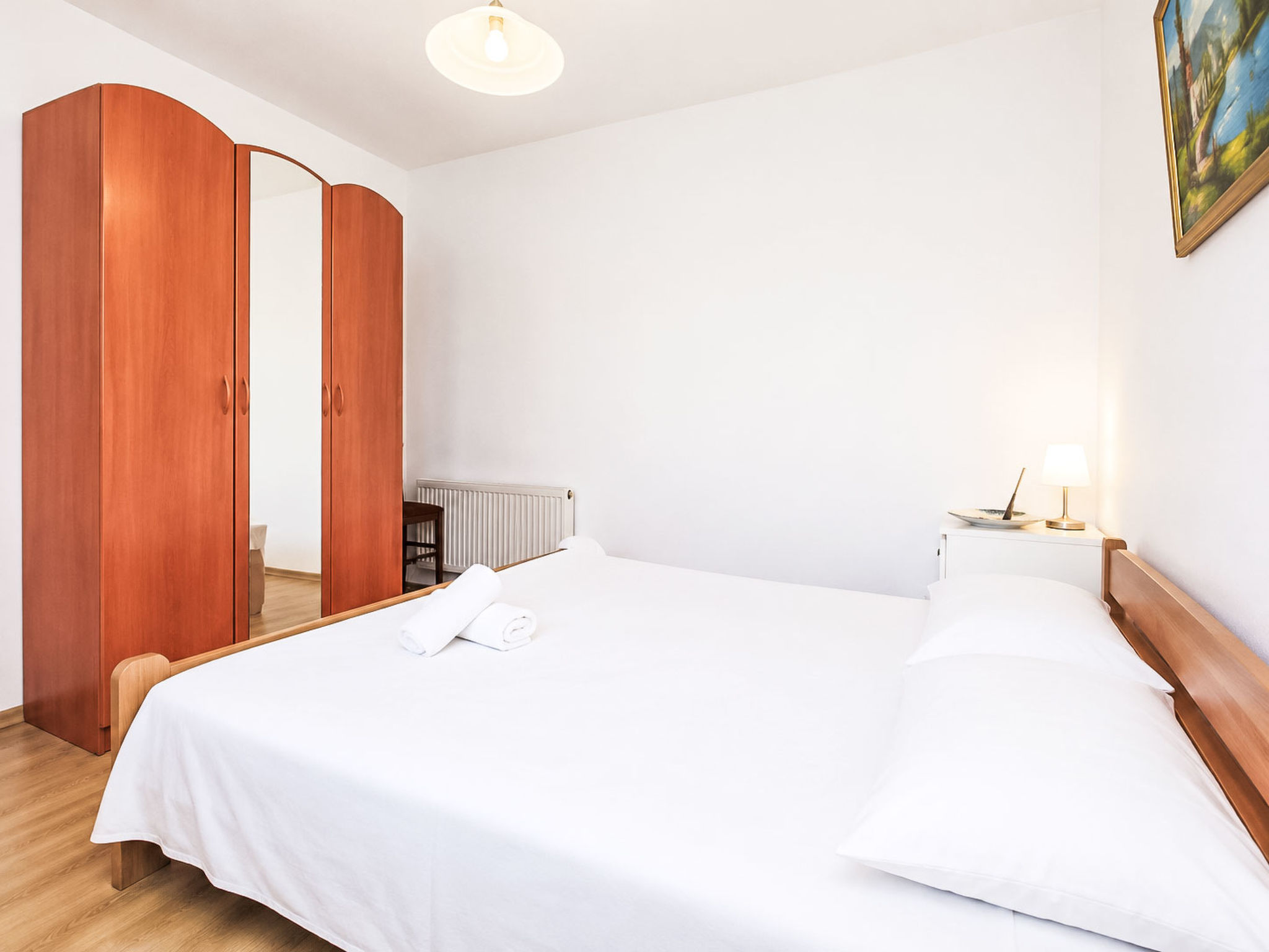 Ein Apartment im Ferienhaus Zweirosen - Binnen