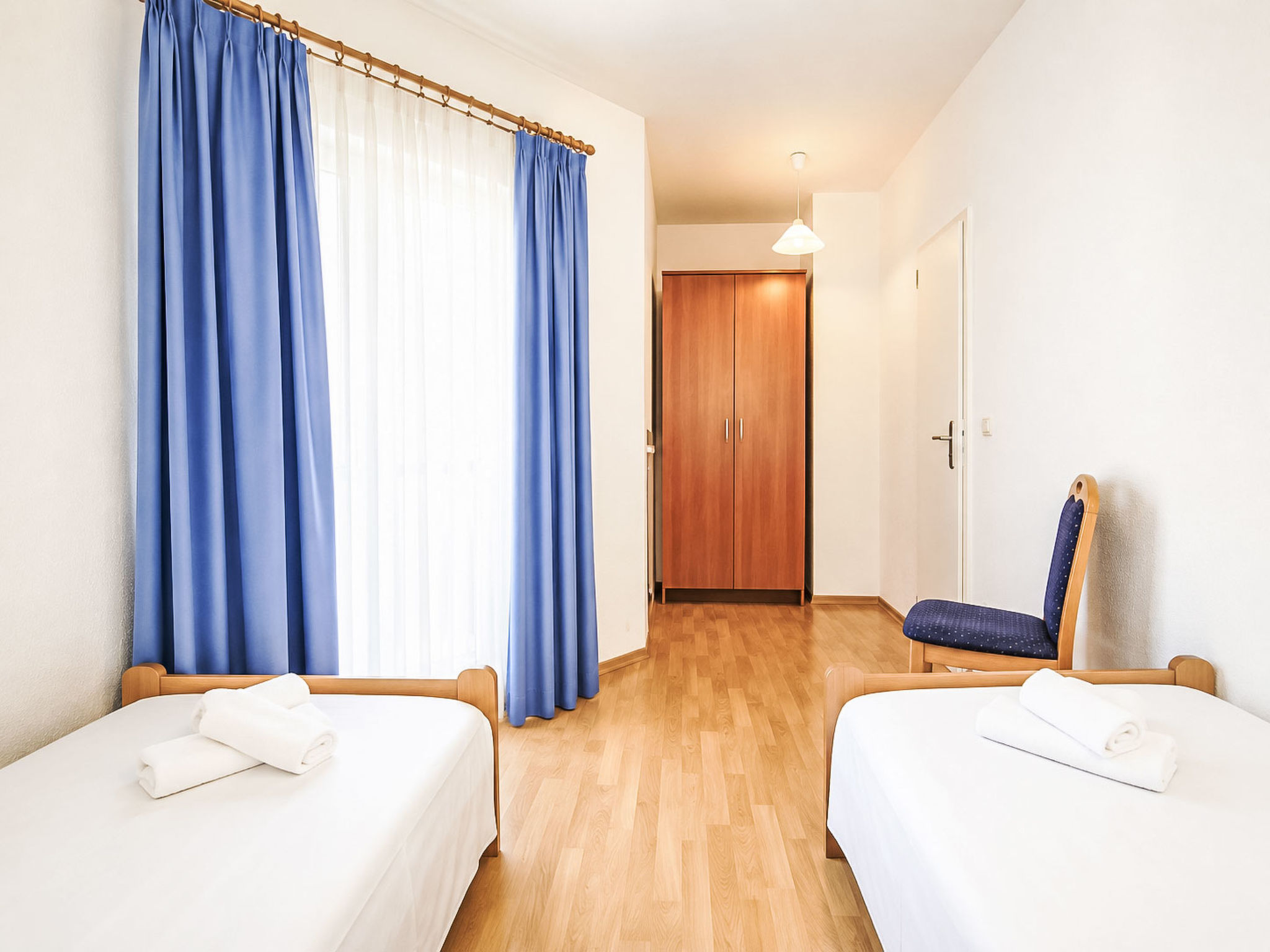 Ein Apartment im Ferienhaus Zweirosen - Binnen