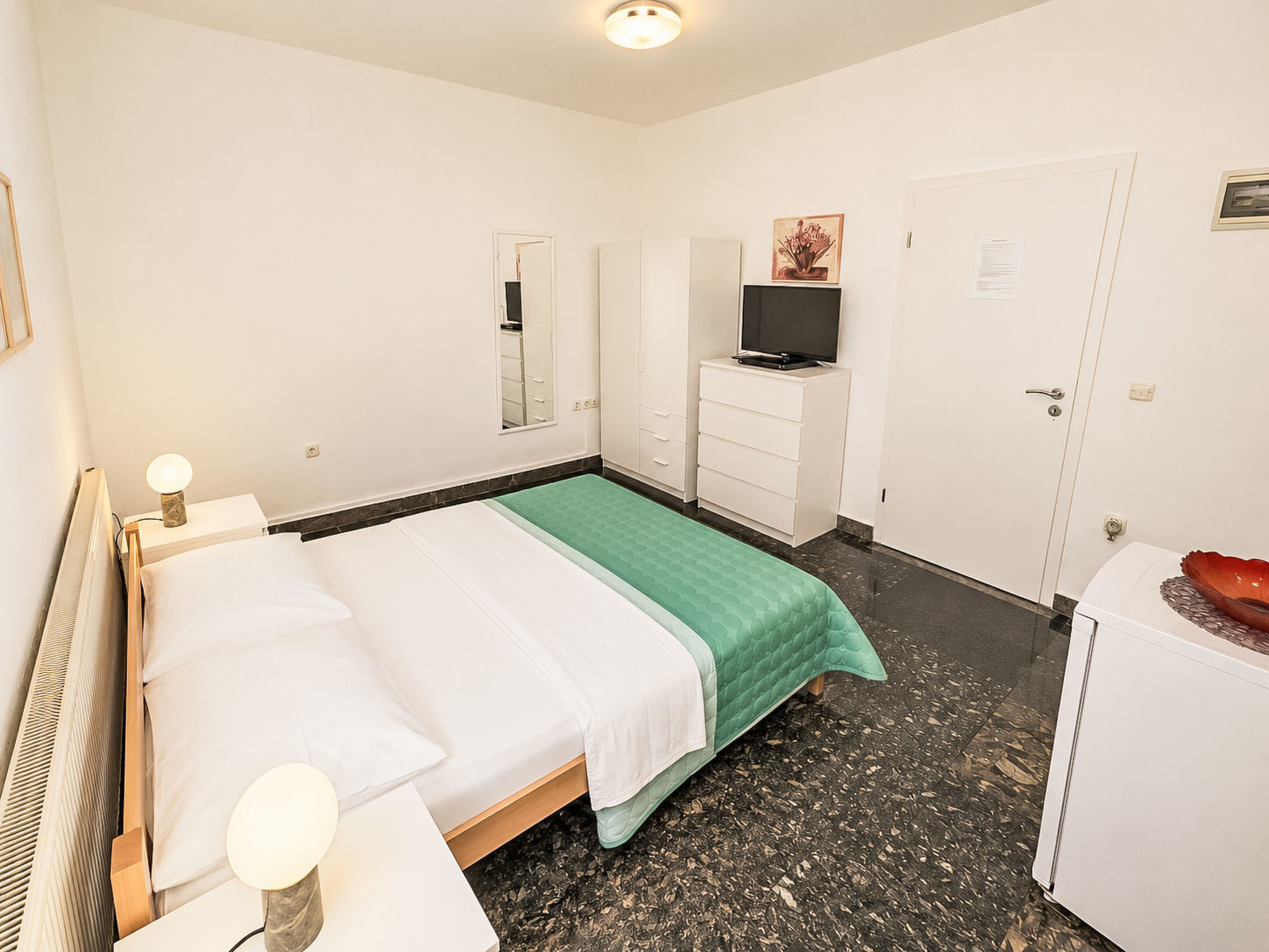 Ein Apartment im Ferienhaus Zweirosen
