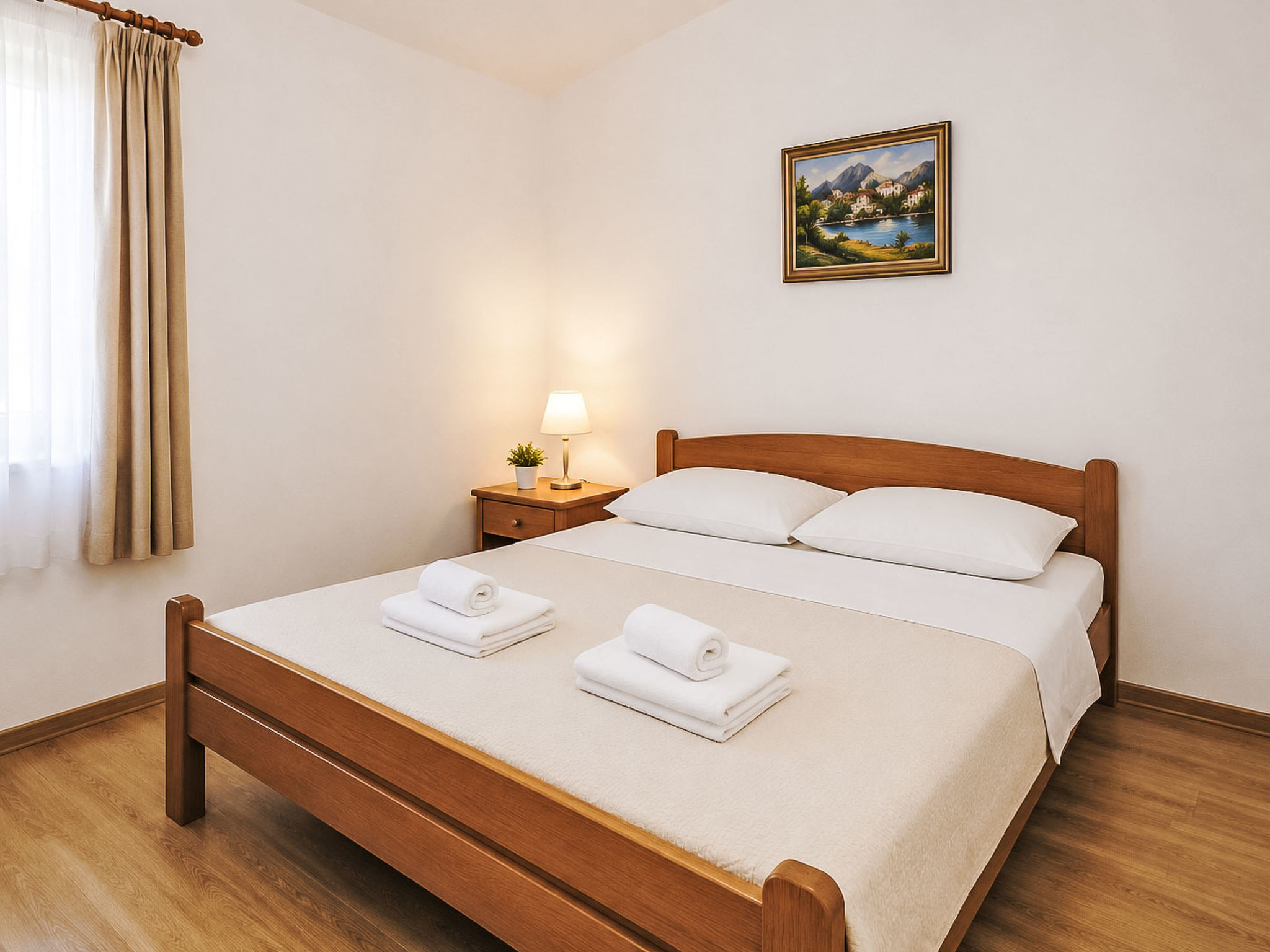 Ein Apartment im Ferienhaus Zweirosen - Binnen