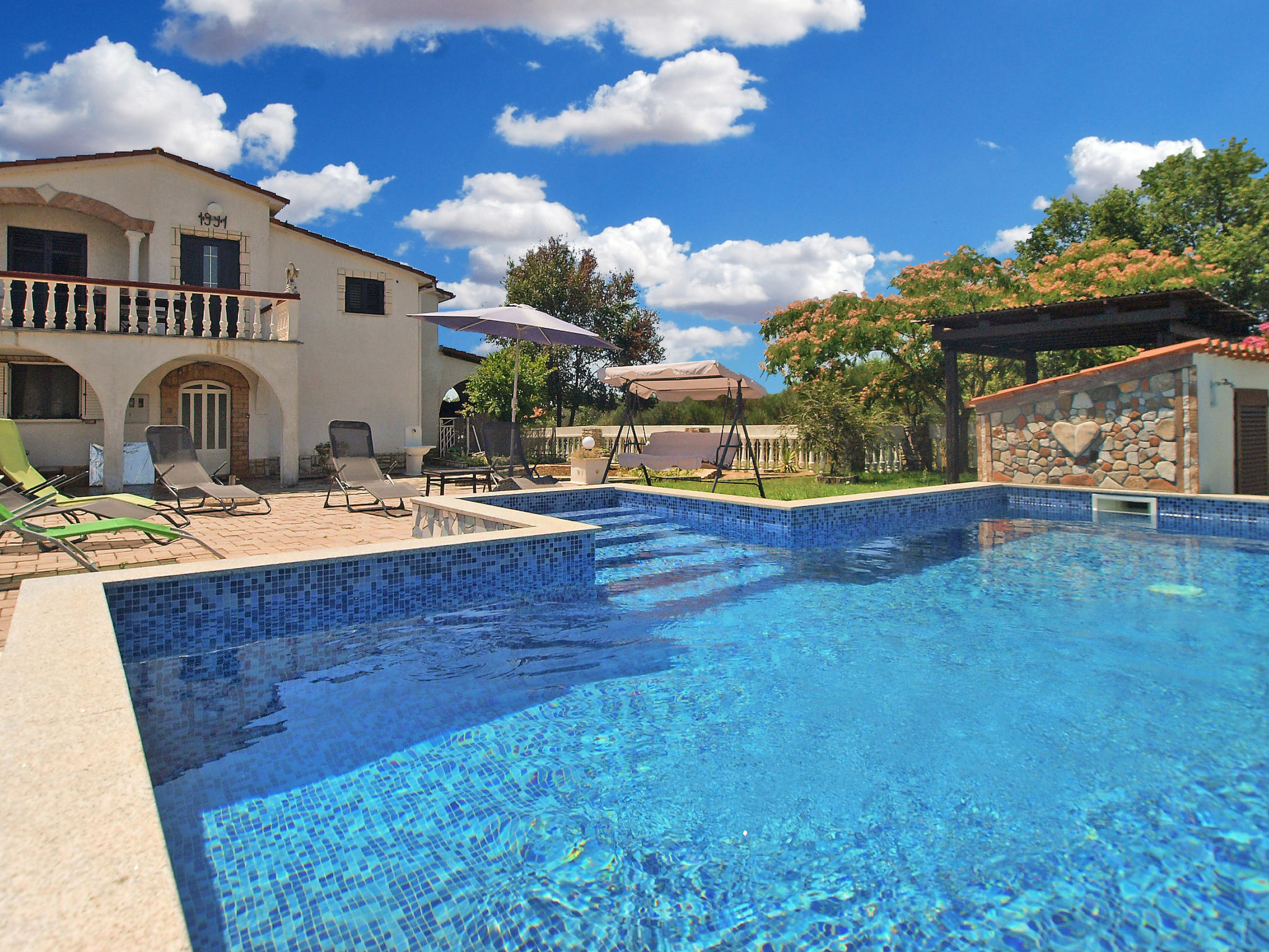 Vakantiehuis in Pula/Galizana (Kroatië) 1 hond is welkom