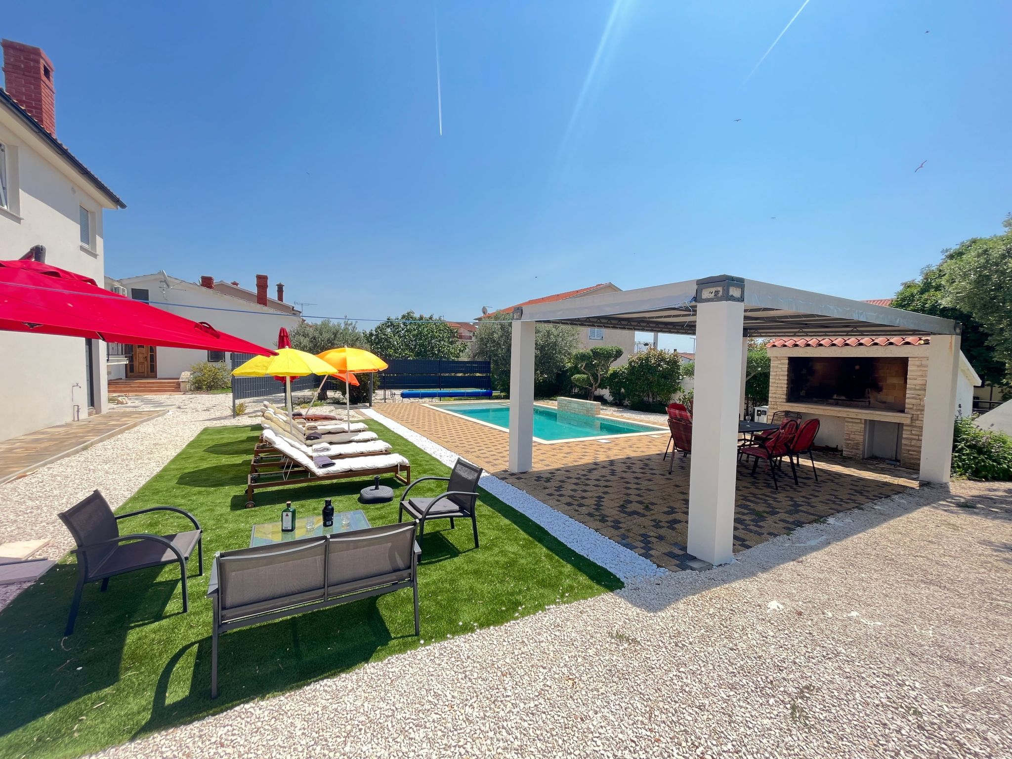 Vakantiehuis met privé zwembad in Pula/Galizana (Kroatië) voor 6 personen