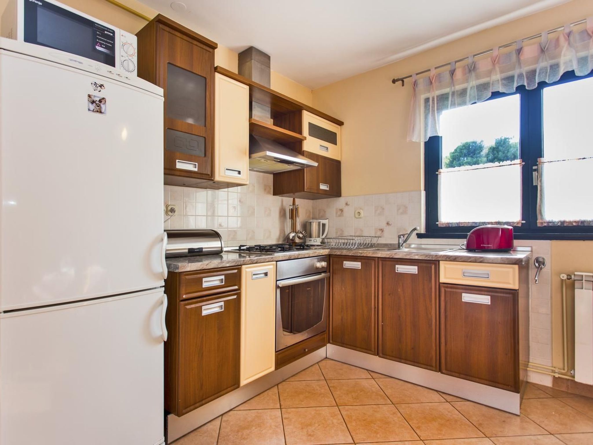 Apartment Gortanova in Stoja mit Privater Terrasse-Binnen