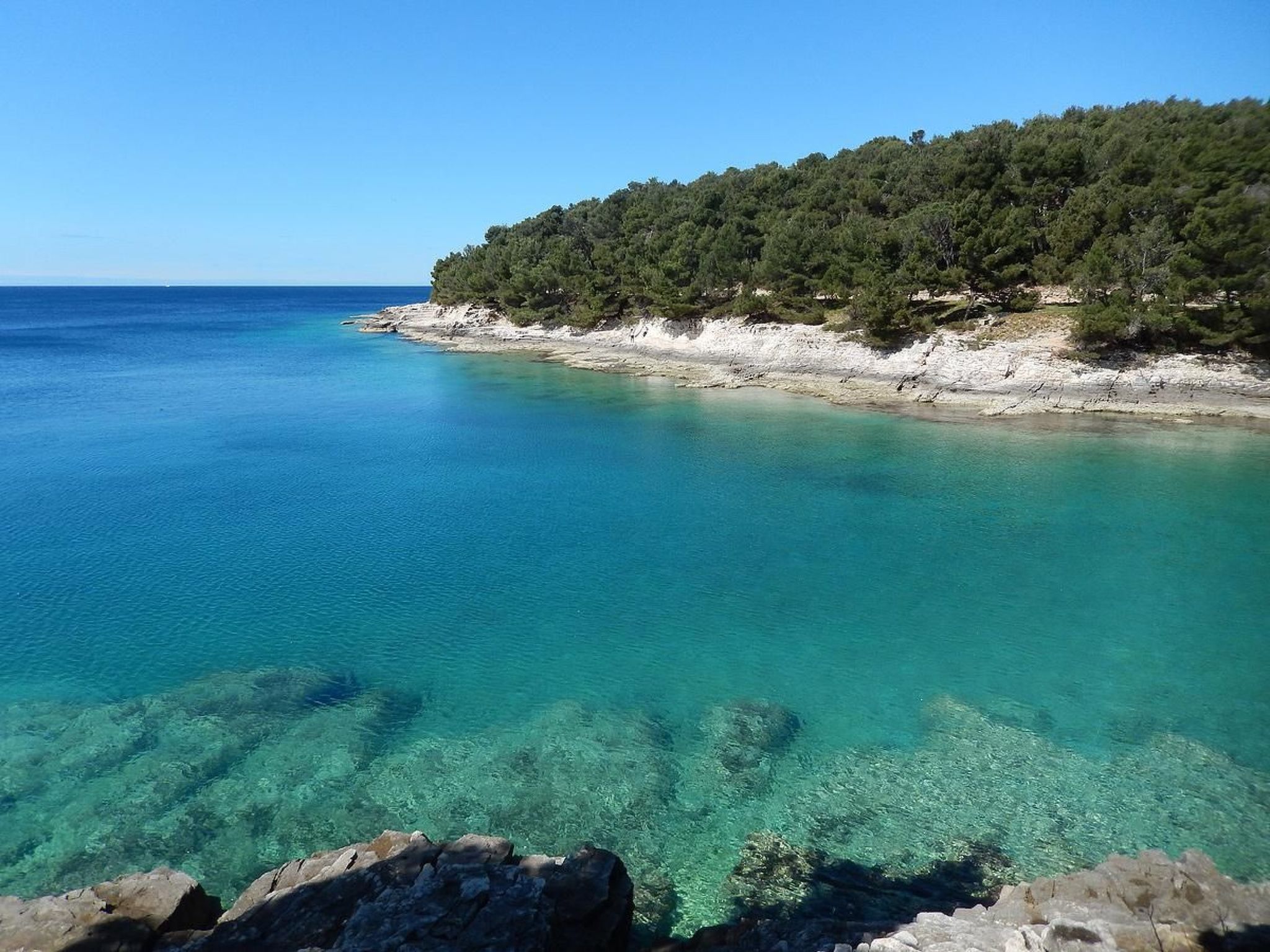 Apartment Gortanova in Stoja mit Privater Terrasse-Binnen