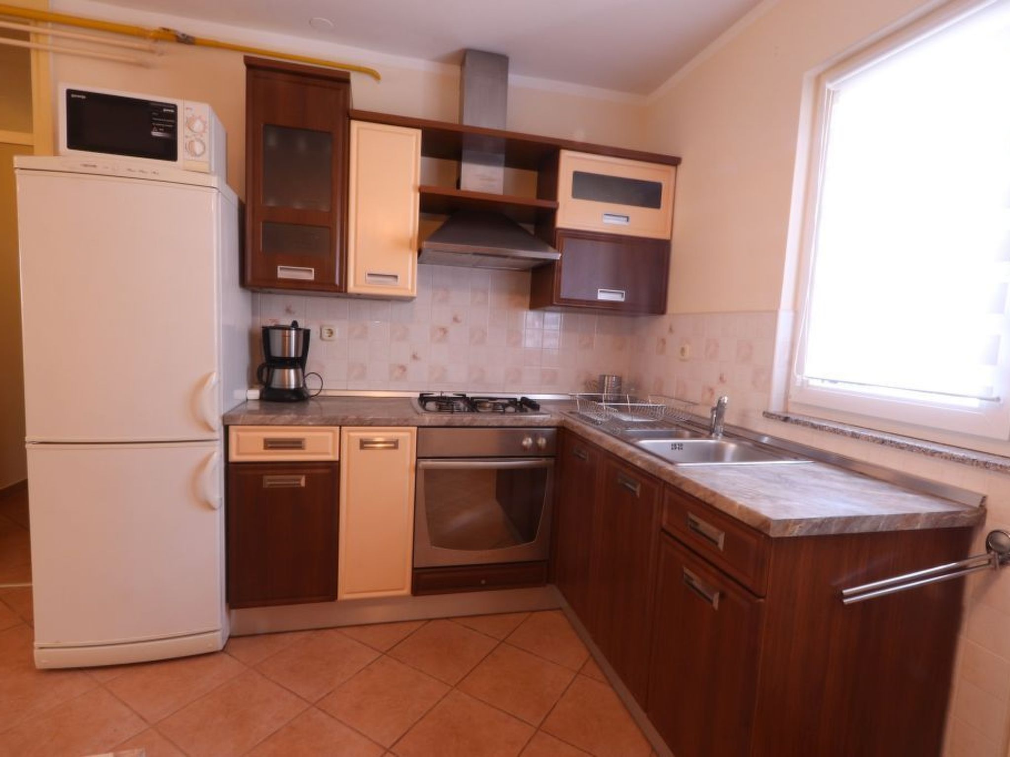 Apartment Gortanova in Stoja mit Privater Terrasse-Binnen