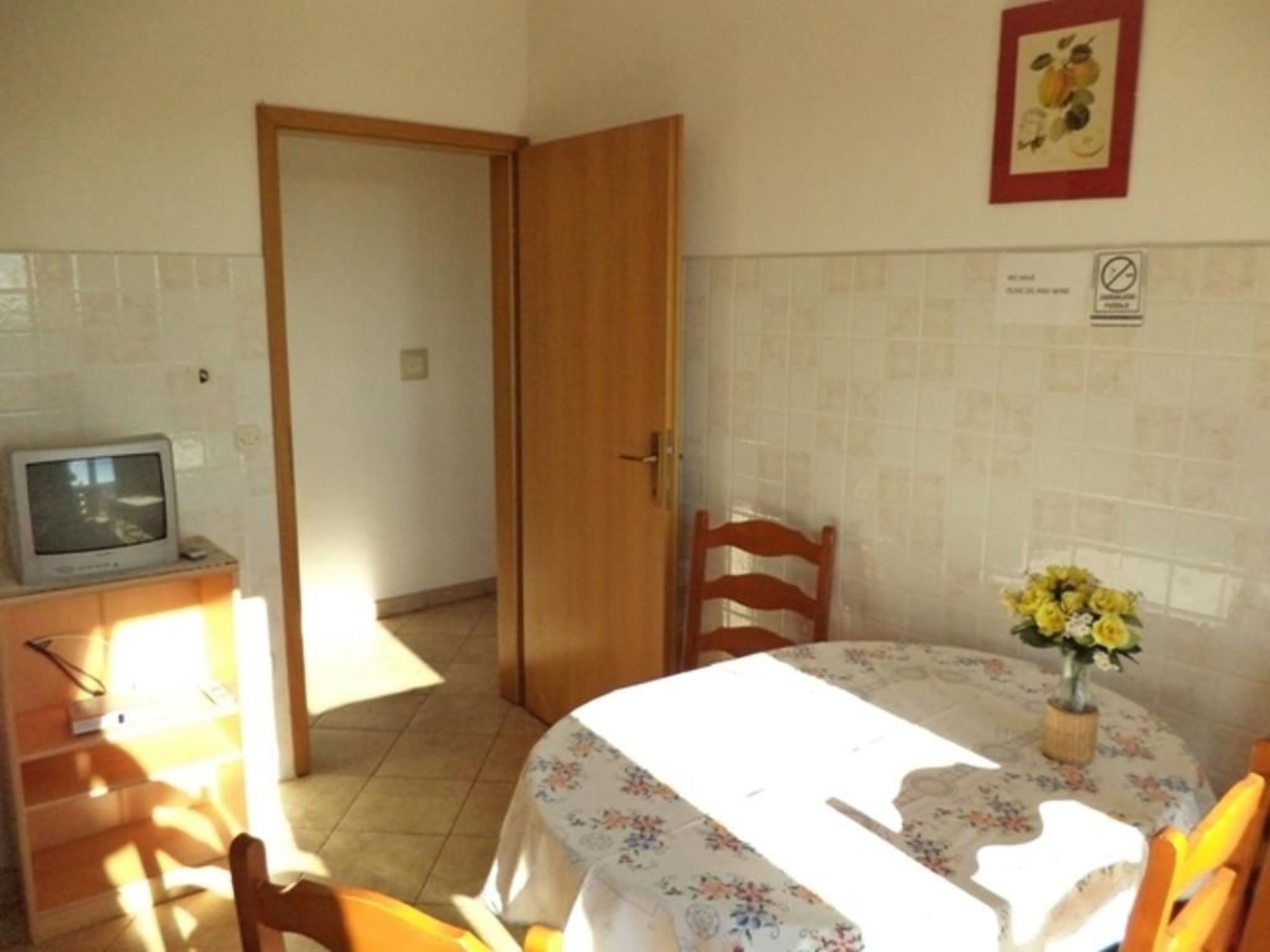 Mit Balkon, für vier Personen-Drinnen