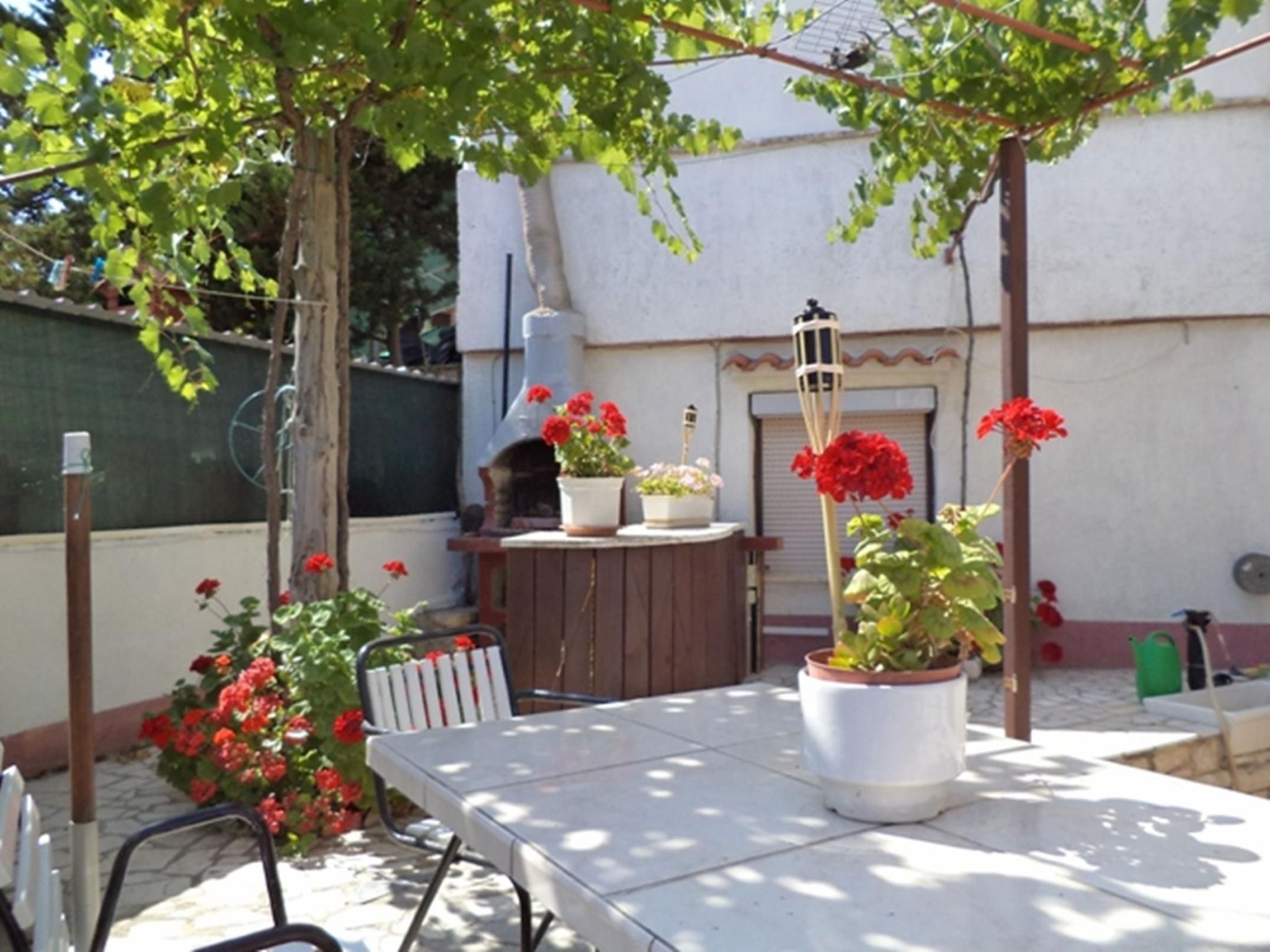 Mit Balkon, für vier Personen-Drinnen