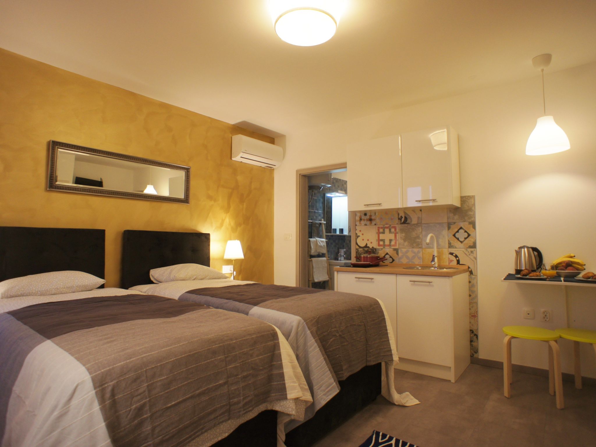 Stilvolle Wohnung in Arena mit großer Terrasse-Dedans