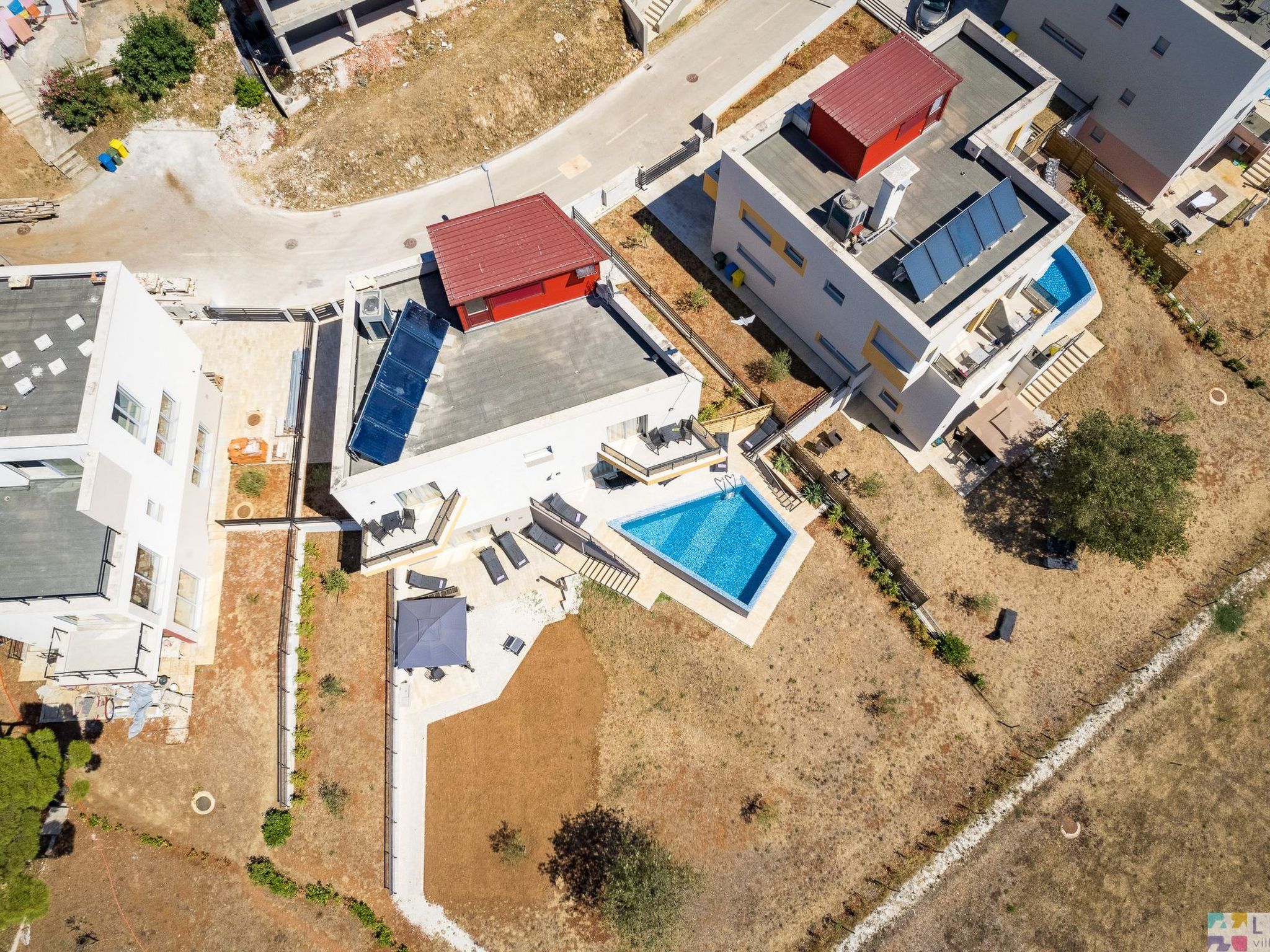 Villa Lavendel-Drinnen