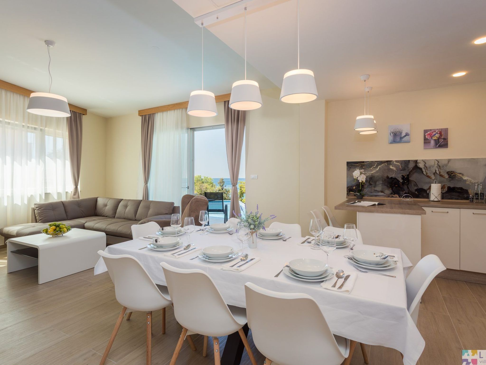 Villa Lavendel-Drinnen