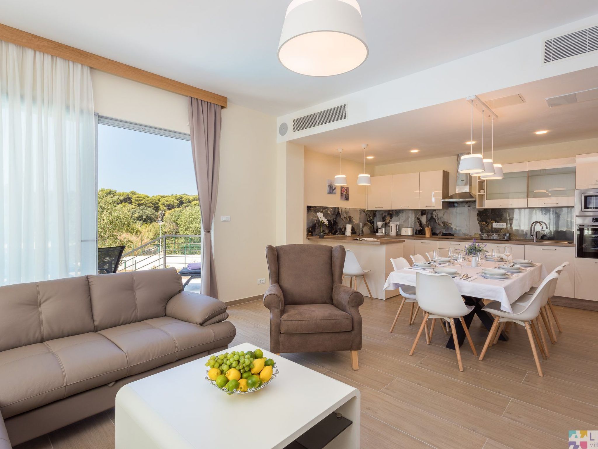 Villa Lavendel-Drinnen