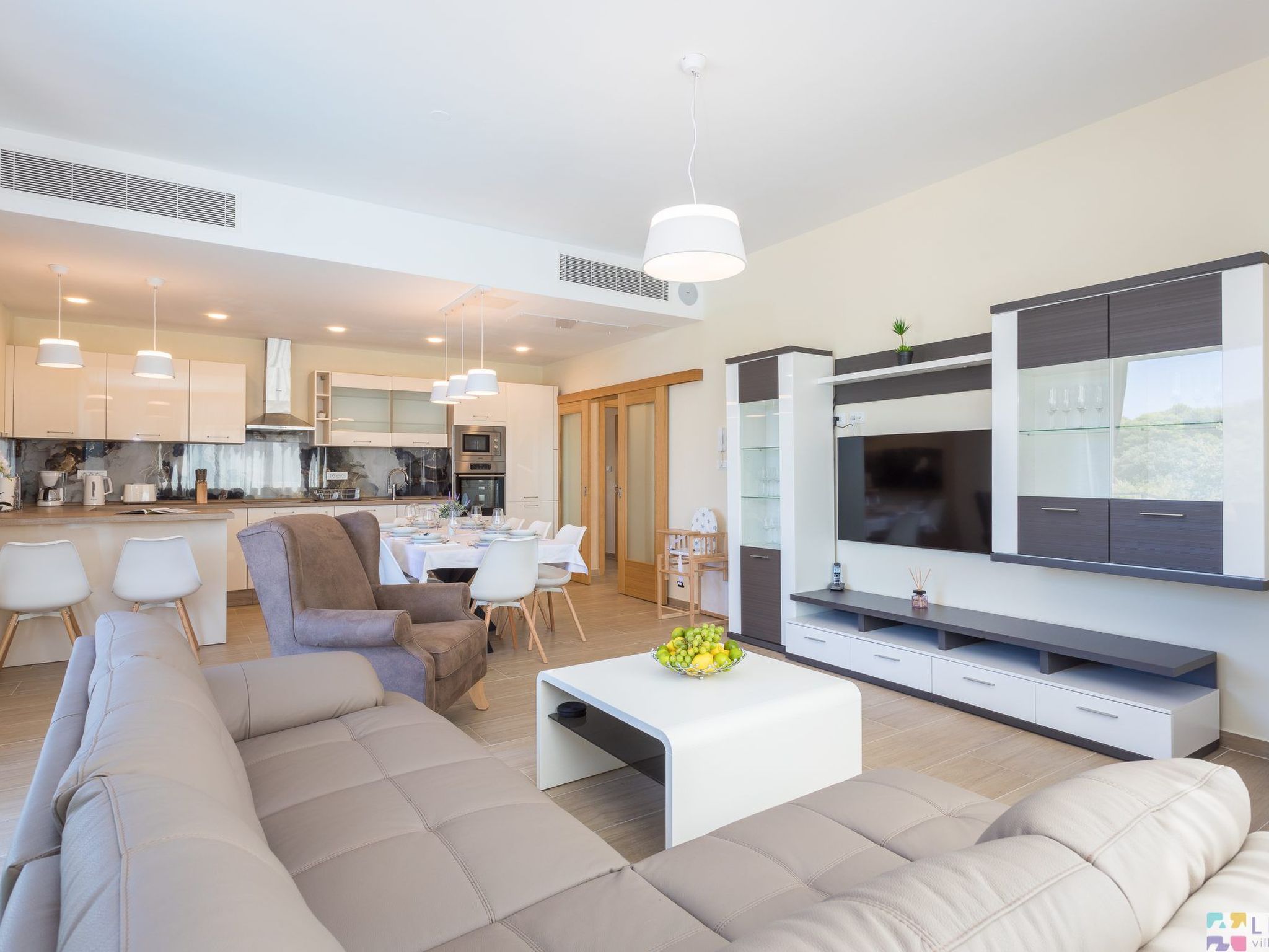 Villa Lavendel-Drinnen