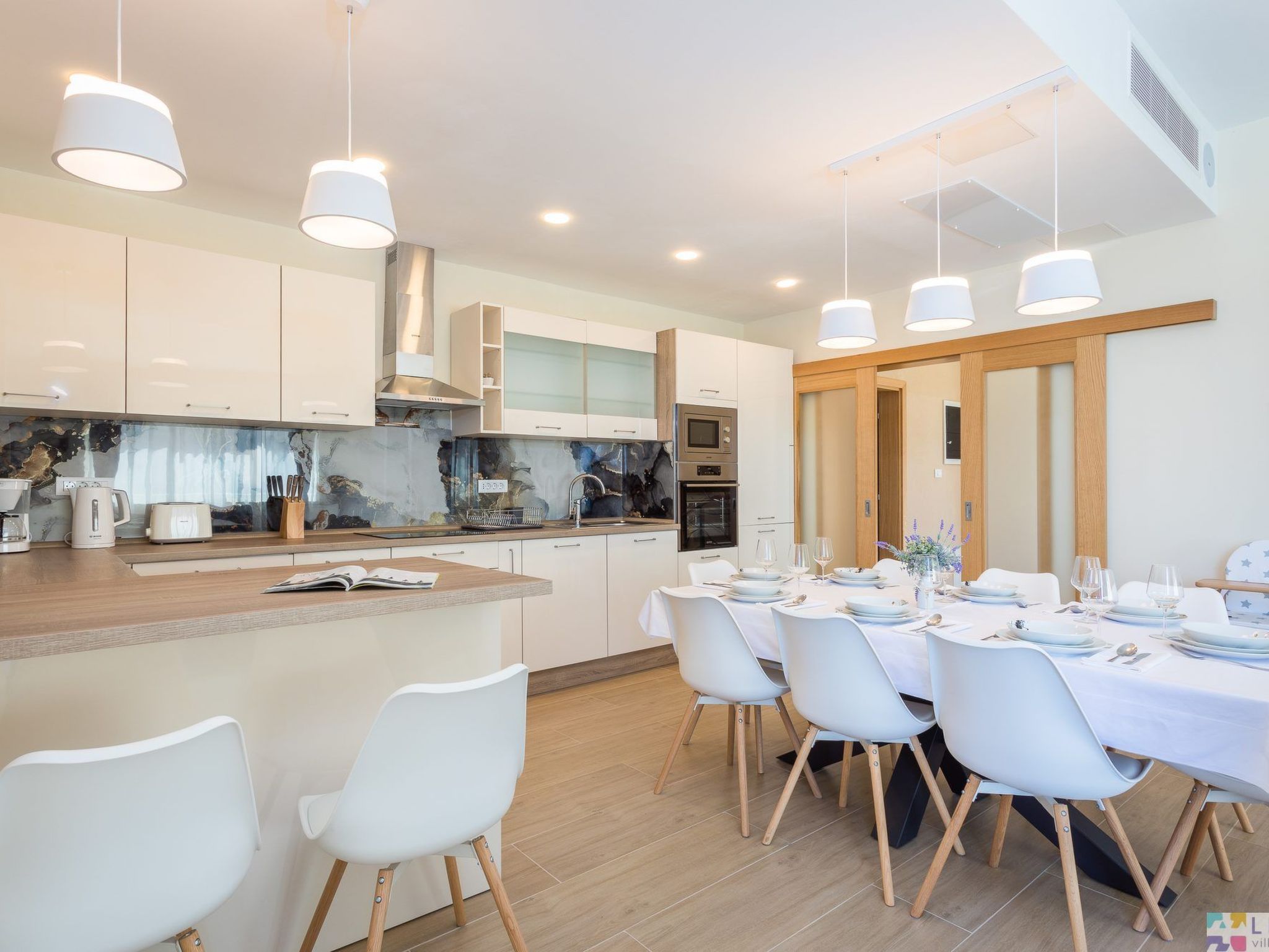 Villa Lavendel-Drinnen