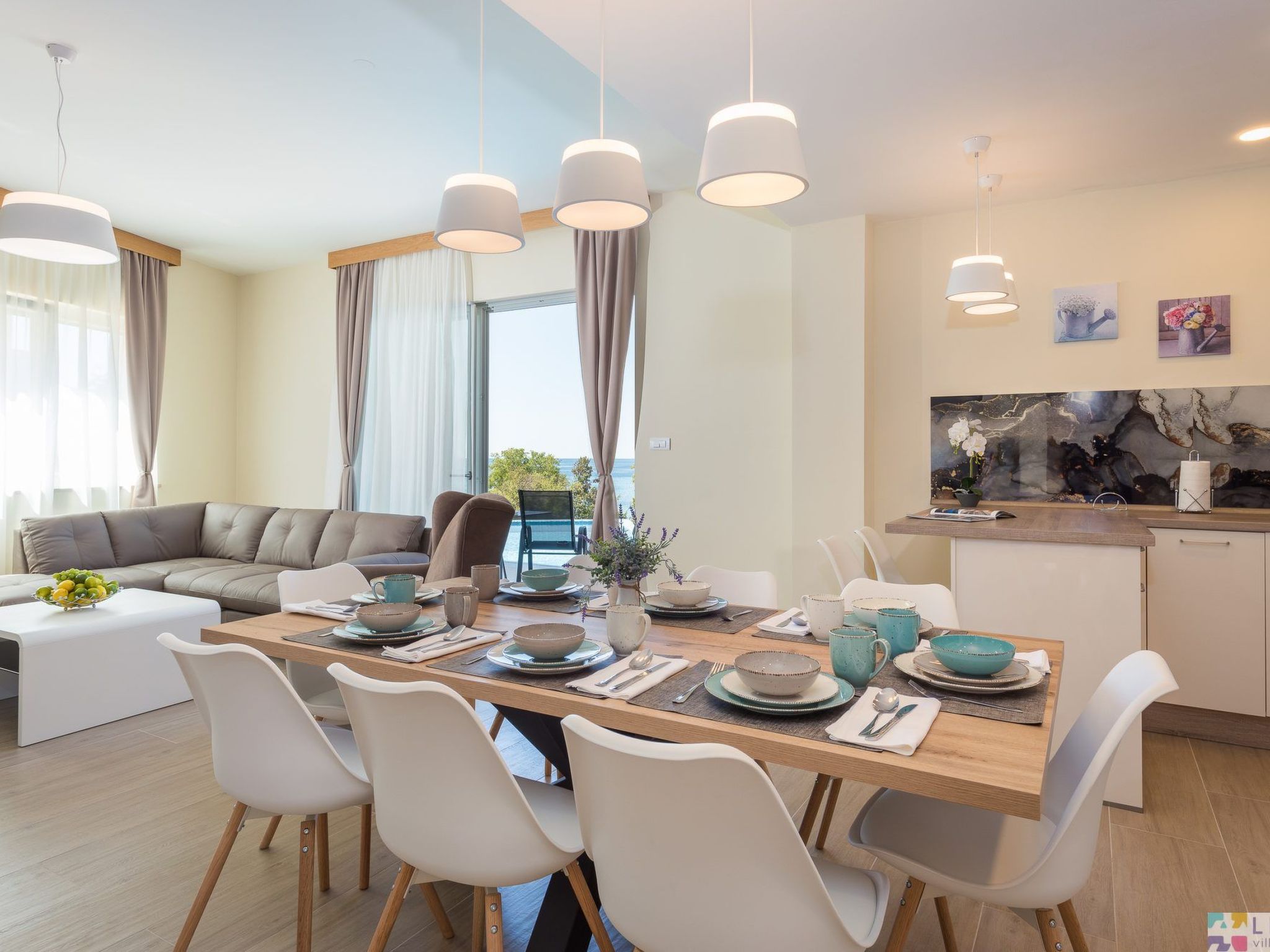 Villa Lavendel-Drinnen