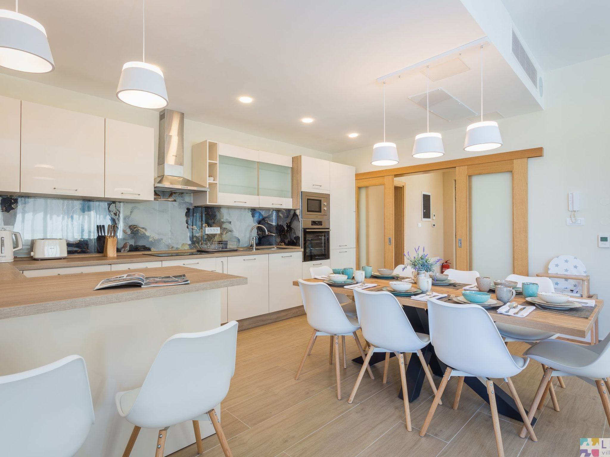 Villa Lavendel-Drinnen