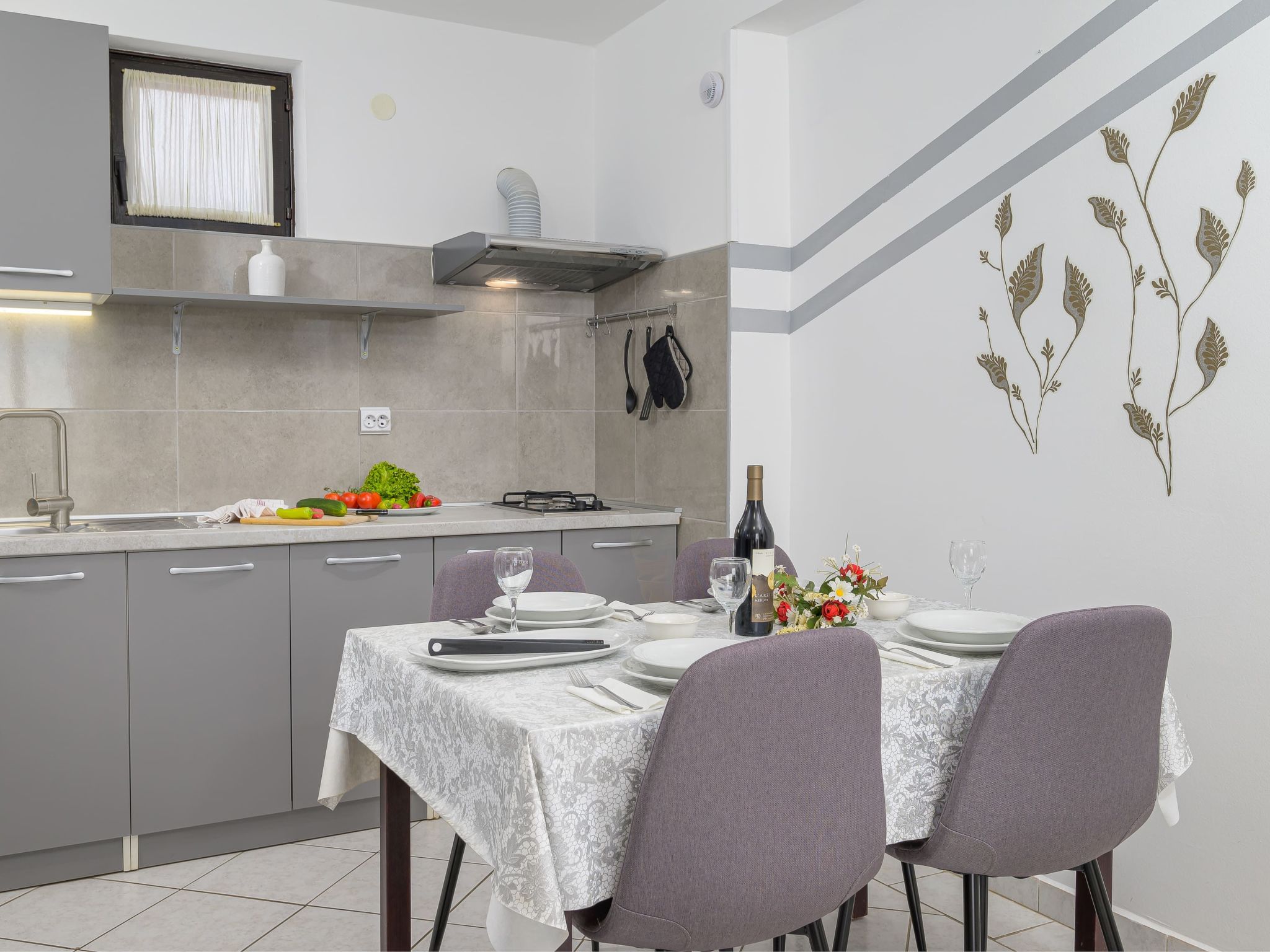 Stilvoll eingerichtete Ferienwohnung 4-Binnen