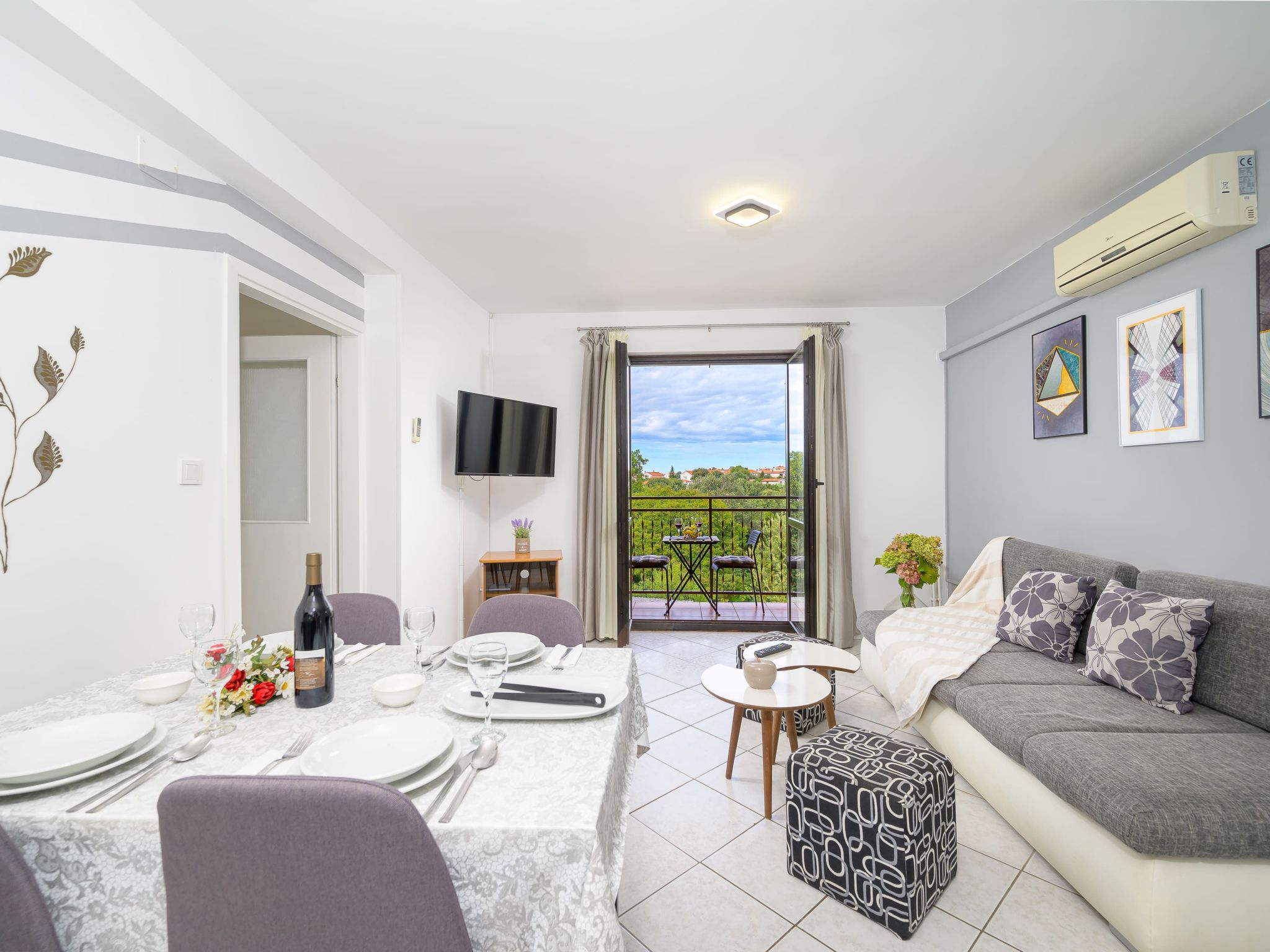 Stilvoll eingerichtete Ferienwohnung 4-Binnen