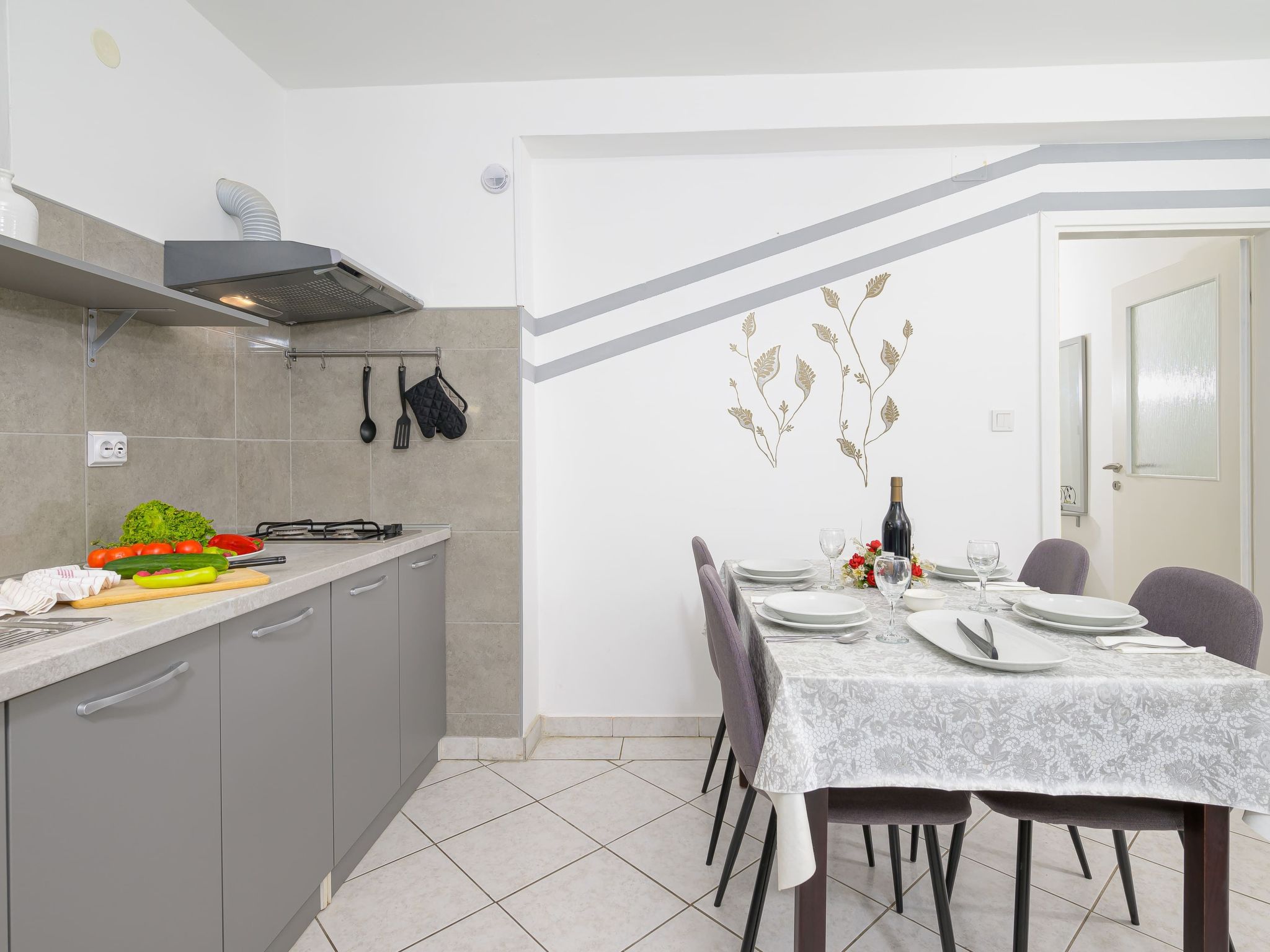 Stilvoll eingerichtete Ferienwohnung 4-Binnen