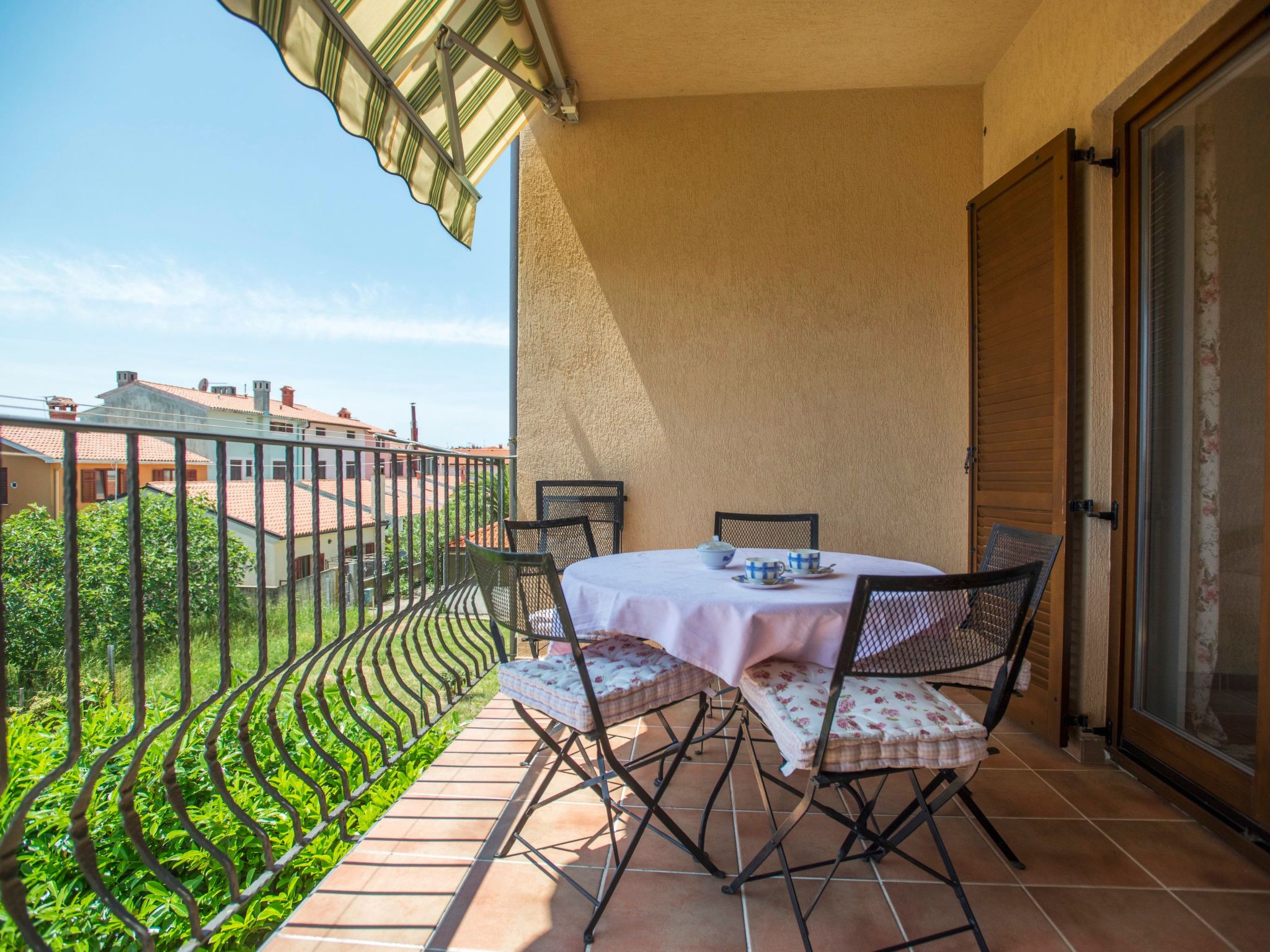 Für 4 Personen  + 1 Kind ca. 45 m&sup2; in Pula, Istrien (Pula und Umgebung)-Dehors