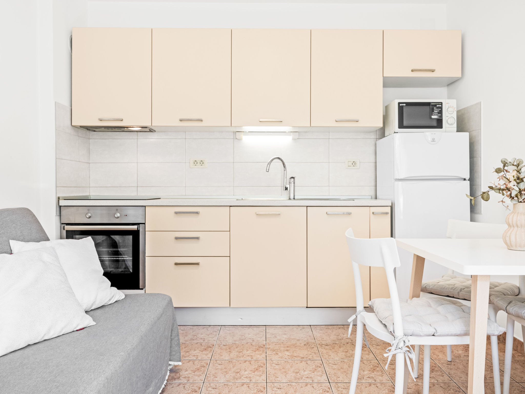 Gemütliche Wohnung mit Gartenblick - Binnen