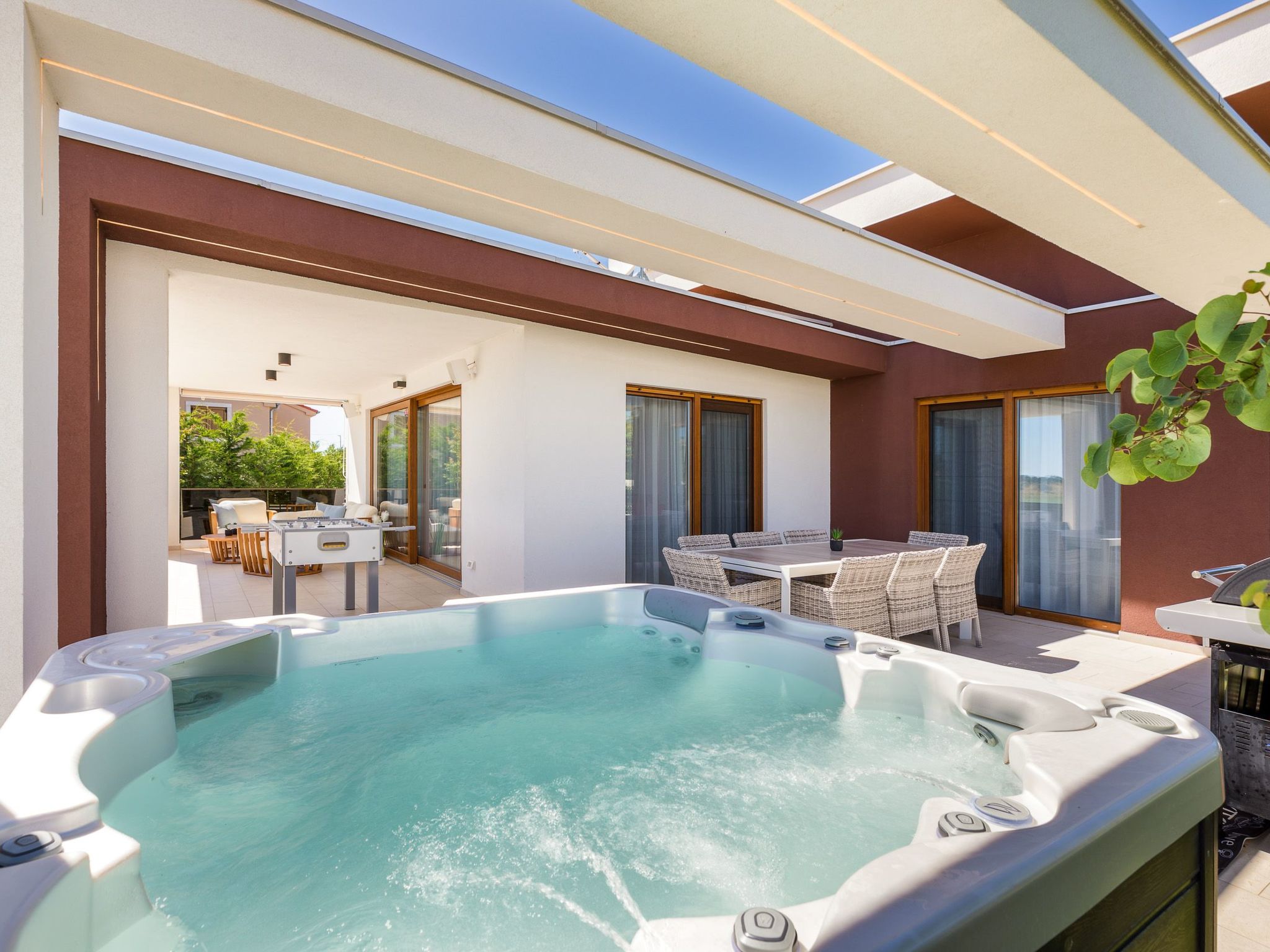 Villa Grofica, beheizter Pool, Taverne, Strandnähe-Inside