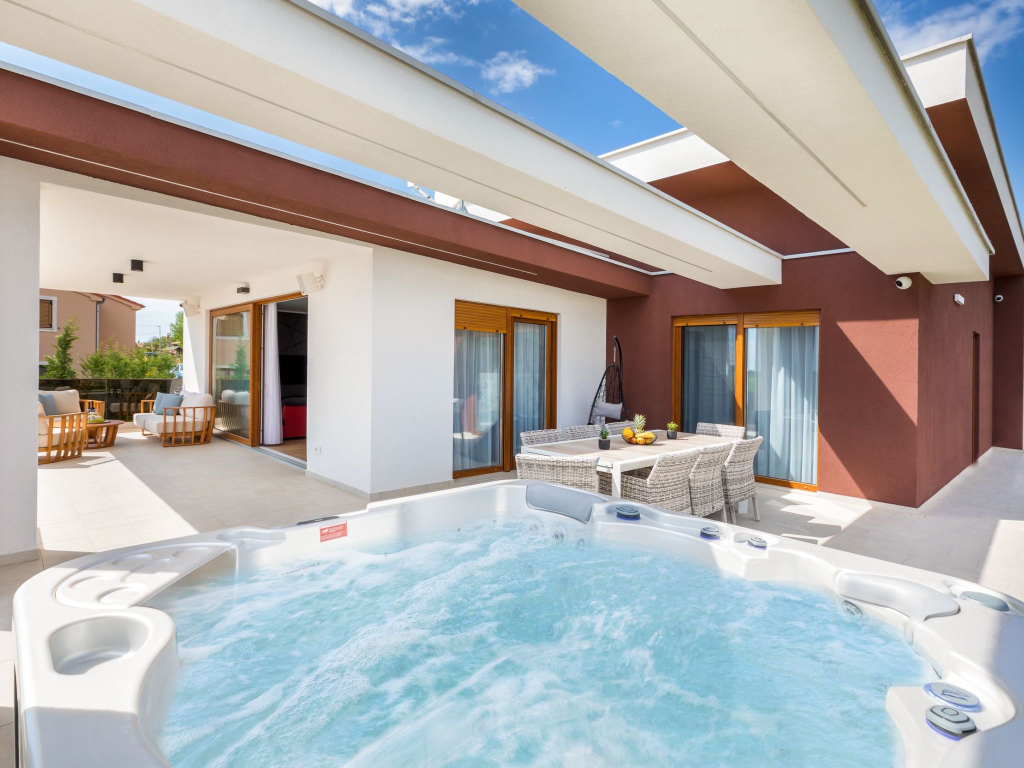 Villa Grofica, beheizter Pool, Taverne, Strandnähe-Inside