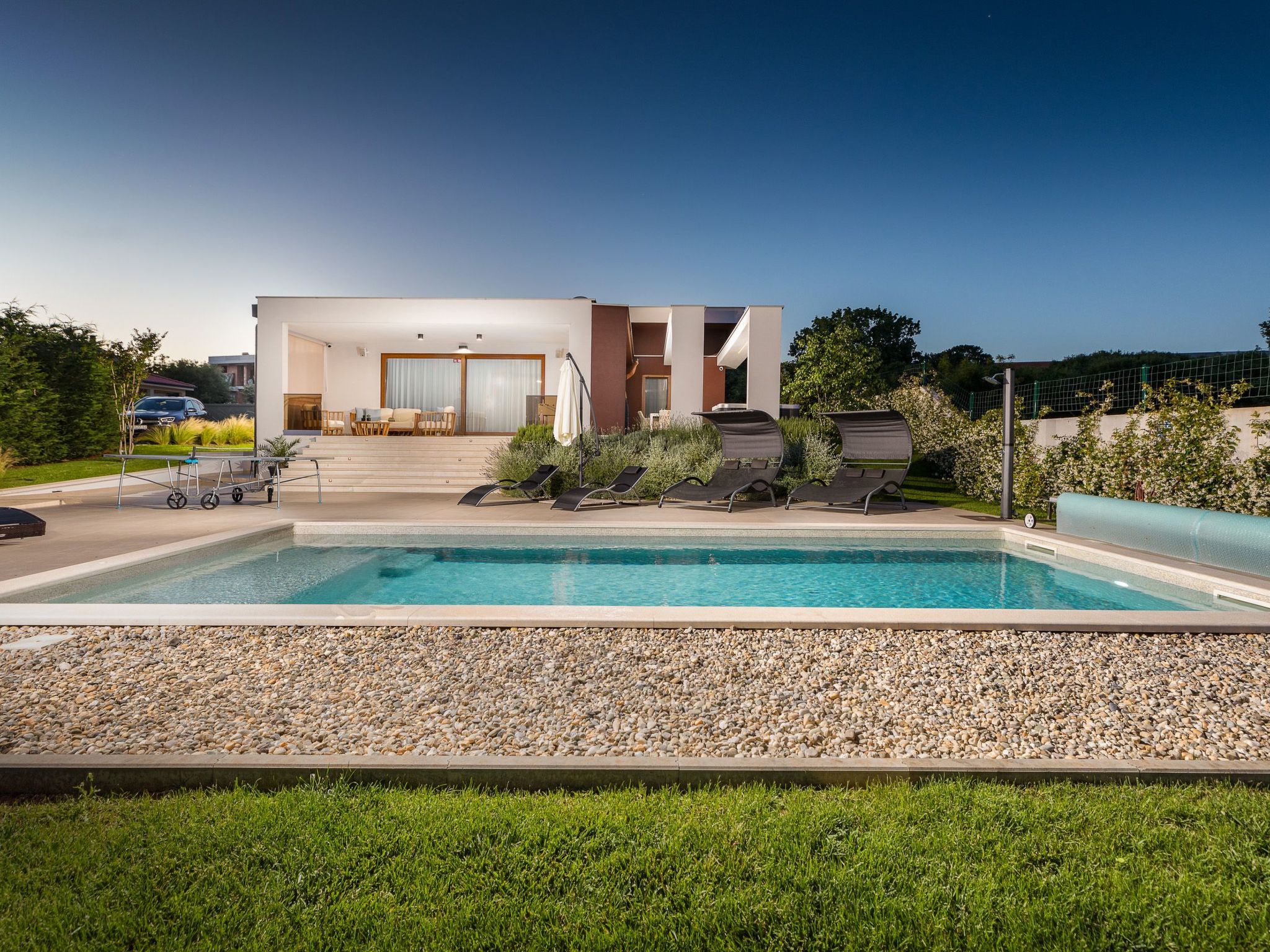Villa Grofica, beheizter Pool, Taverne, Strandnähe-Inside