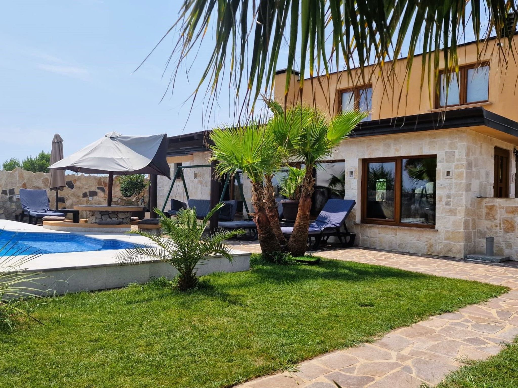 Schönes Haus in Pomer mit privatem Parkplatz-Drinnen