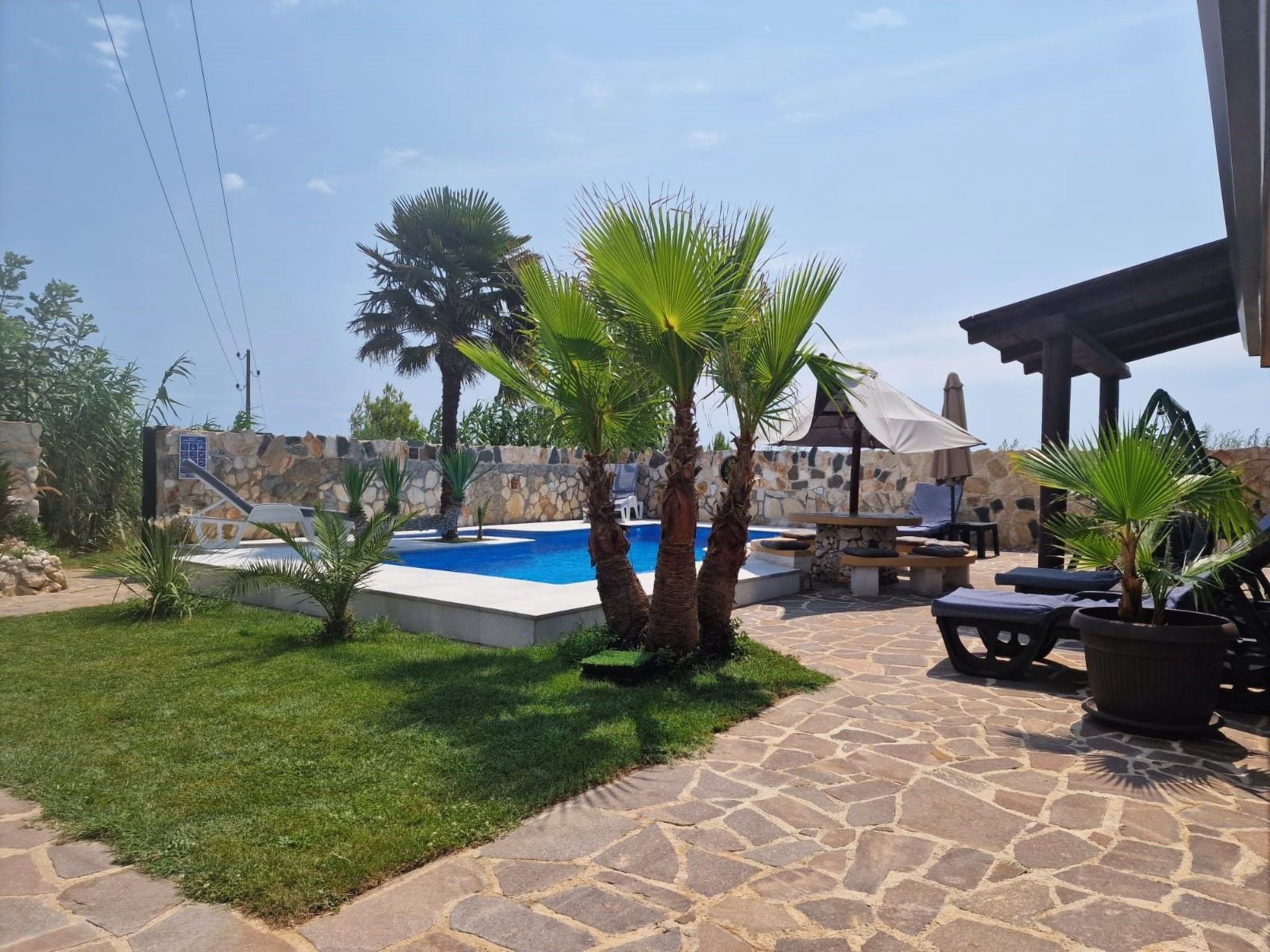 Schönes Haus in Pomer mit privatem Parkplatz-Drinnen