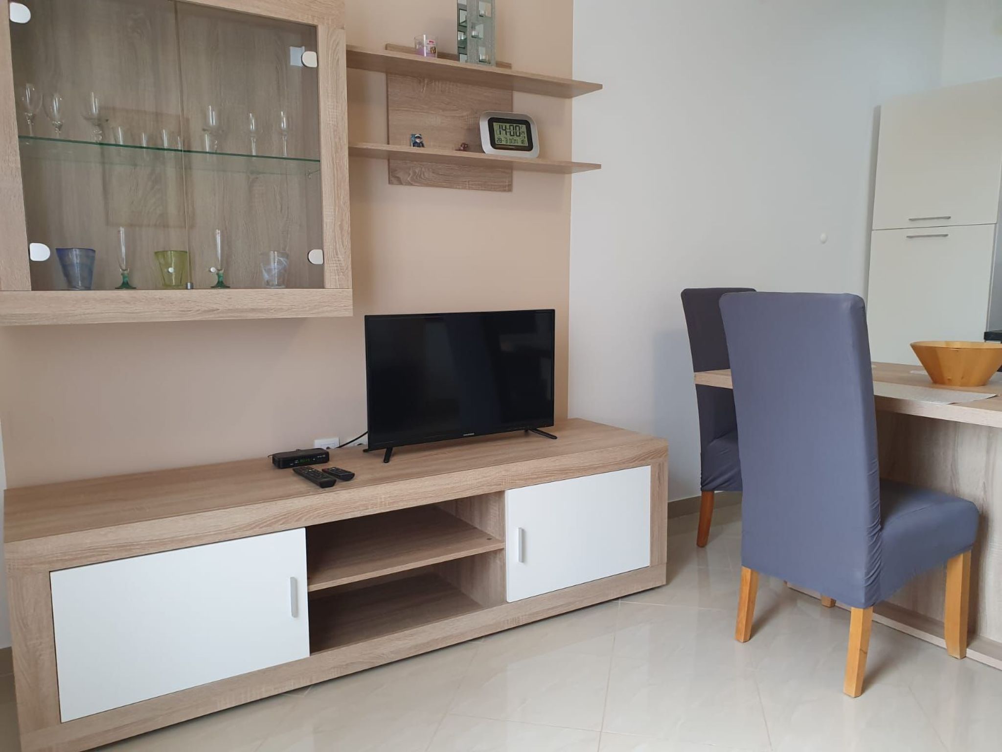 Apartment mit Balkon für zwei bis vier Personen-Drinnen