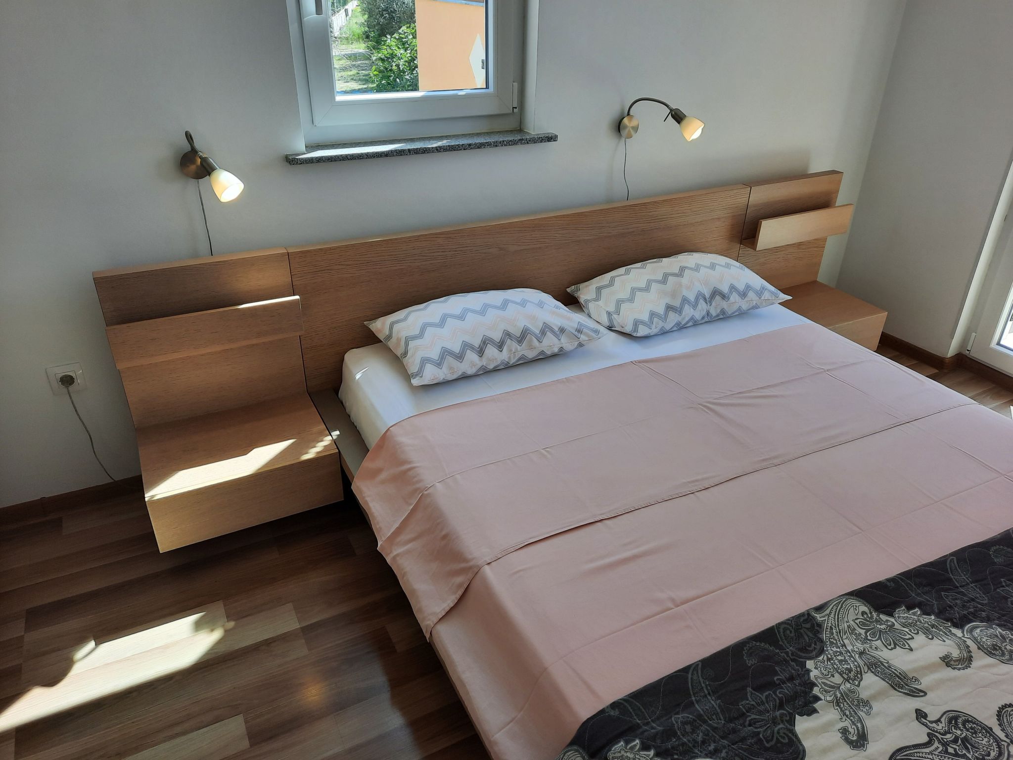 Apartment mit Balkon für zwei bis vier Personen-Drinnen